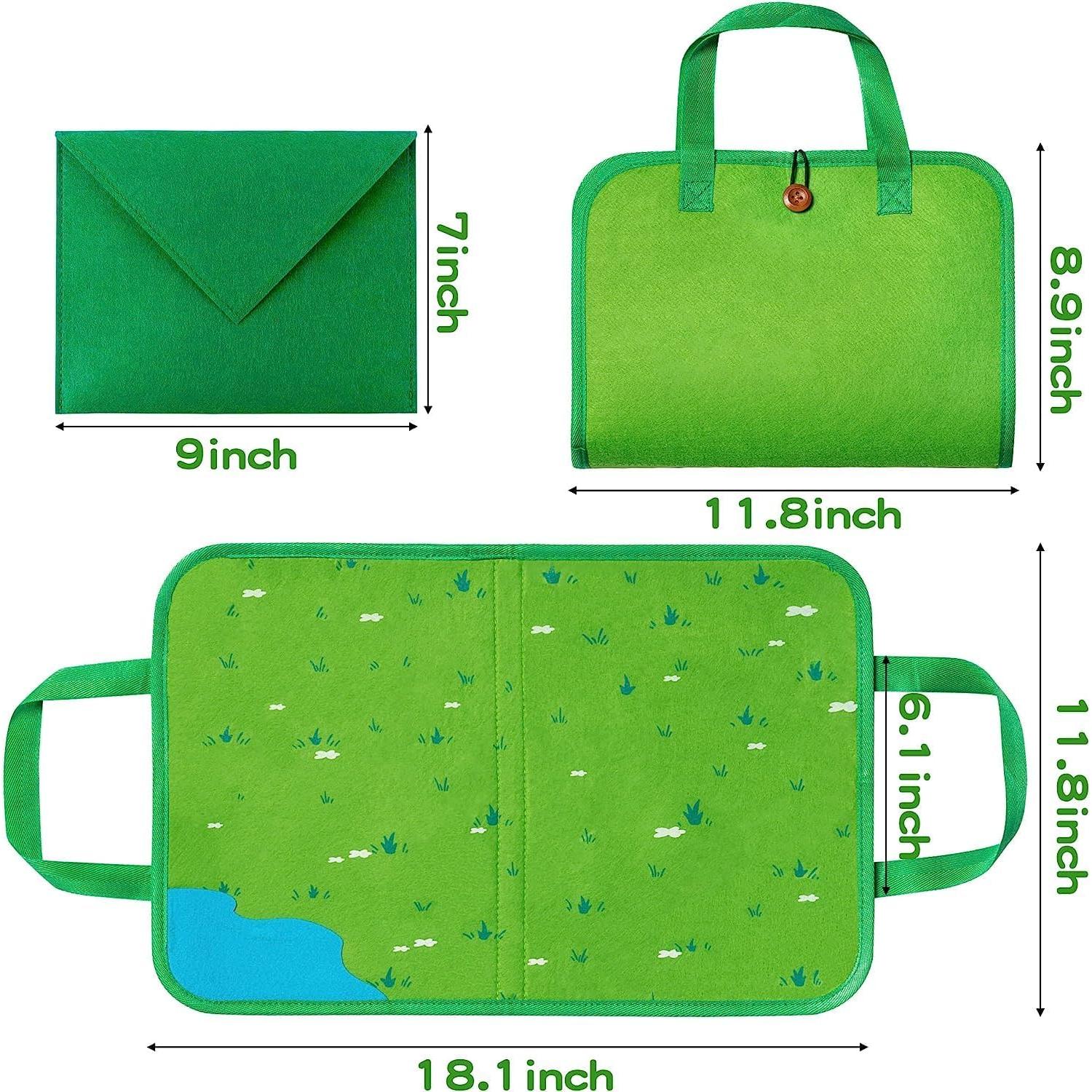 BeYumi Kit de Fieltro Granja e Insectos 49 Piezas