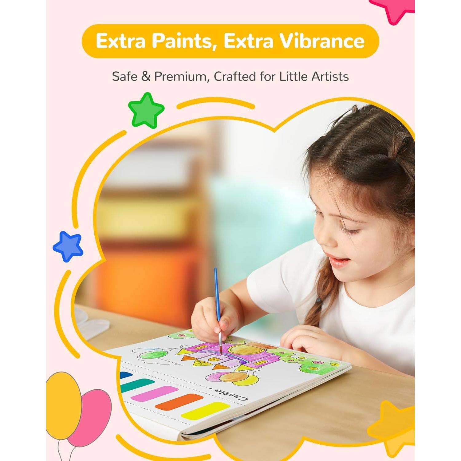 Libro de Pintura con Agua TECJOE Princesa 1 Paquete