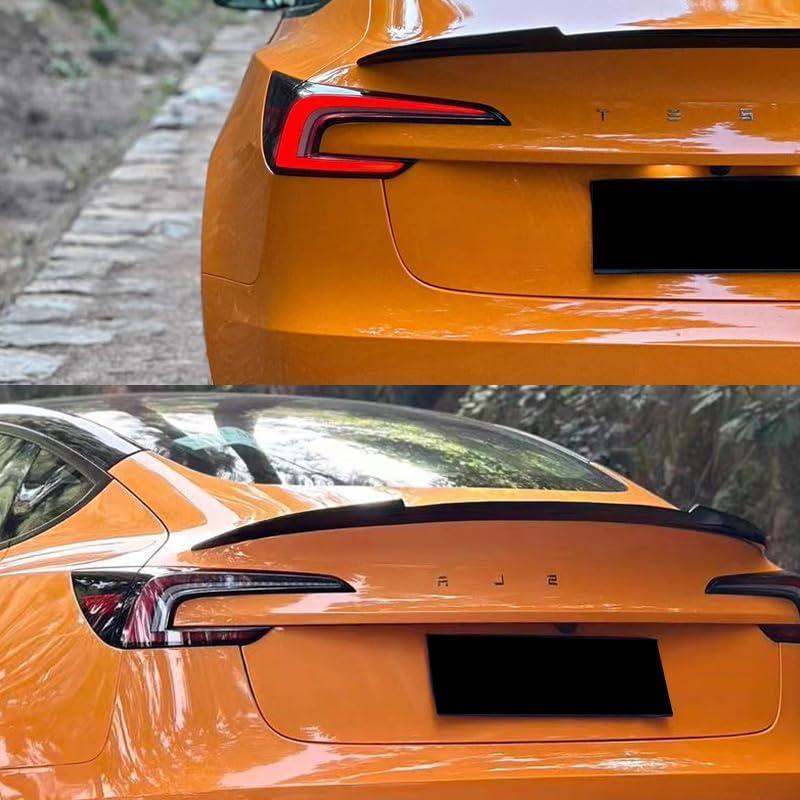 Alerón trasero ABS para Tesla Model 3 2017-2023 - Negro Brillante