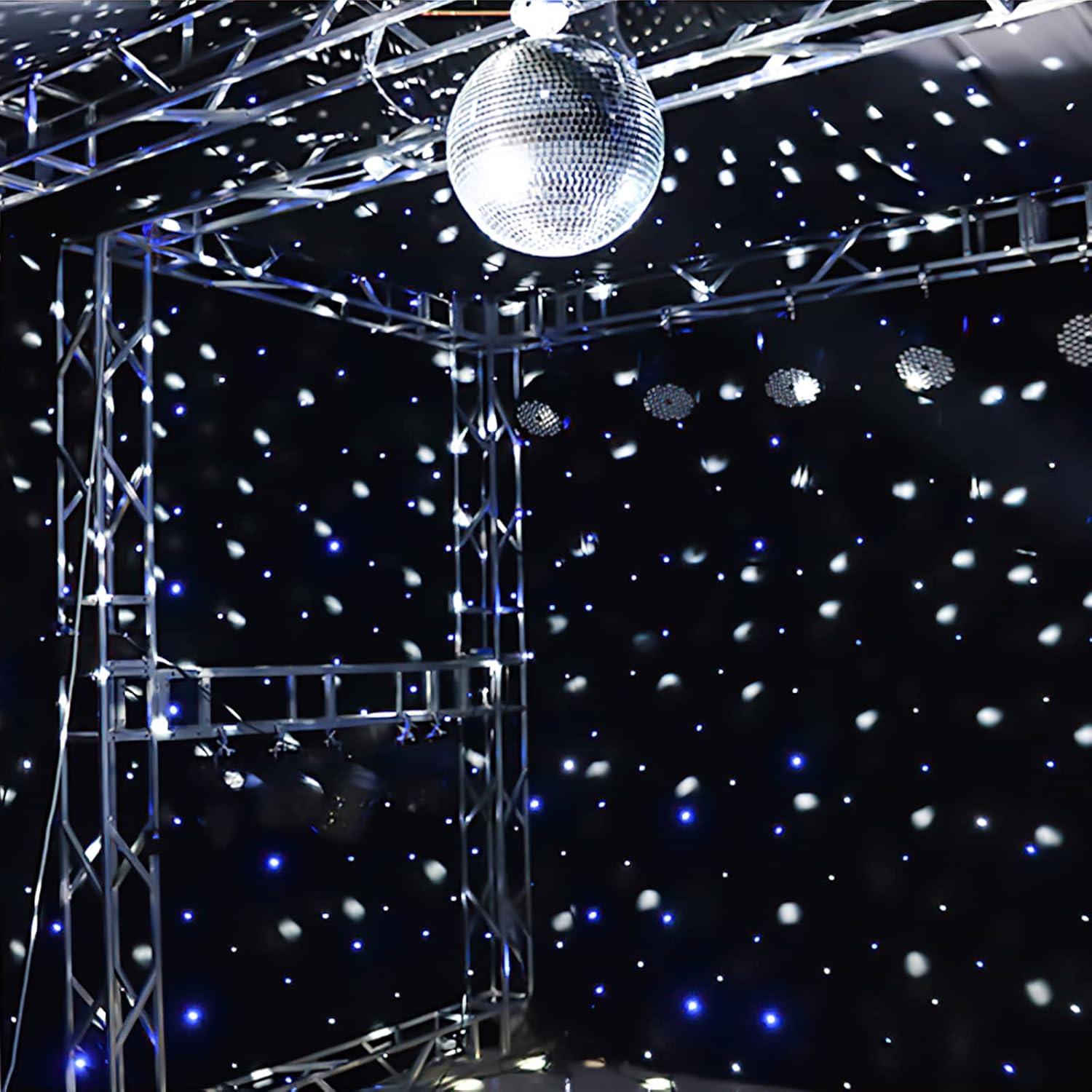 Foco de Discoteca Jinda Audio 3W Luz LED Blanca Esférica