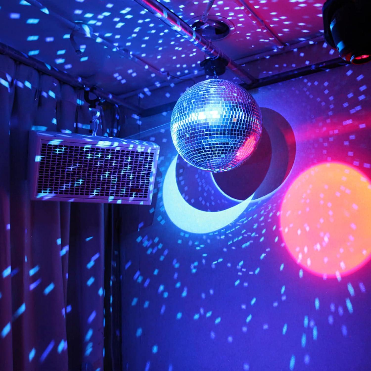 Foco de Discoteca Jinda Audio 3W Luz LED Blanca Esférica