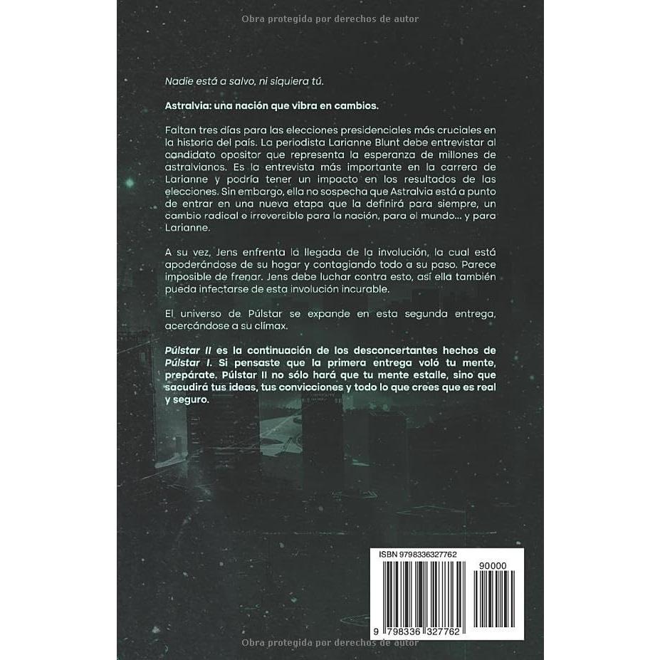 Púlstar II - Praderas de involución: un thriller de ciencia ficción dura distópica (Púlstarverso) (Spanish Edition)