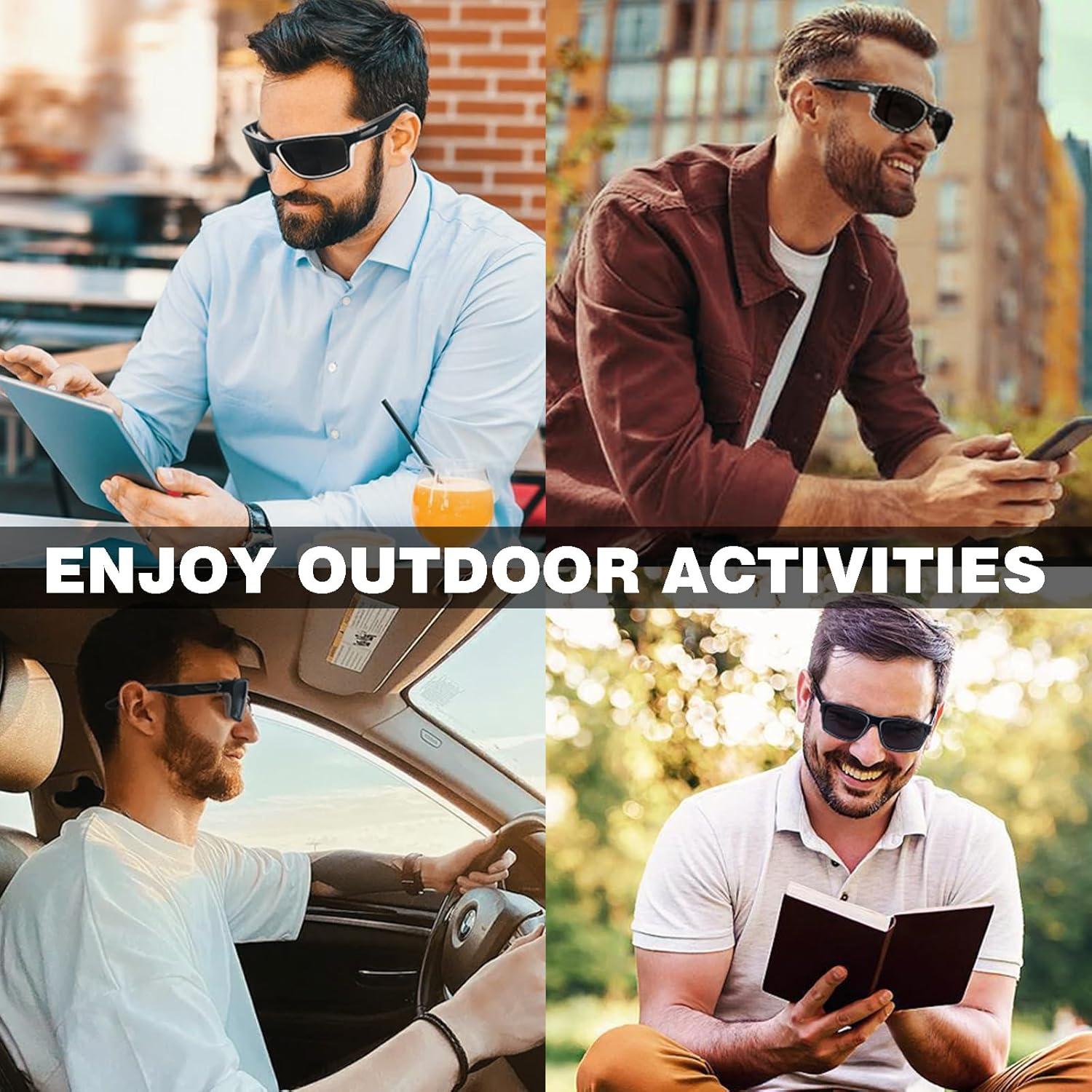 Gafas de Sol Bifocales Missfive 2-Pack UV400 Hombres