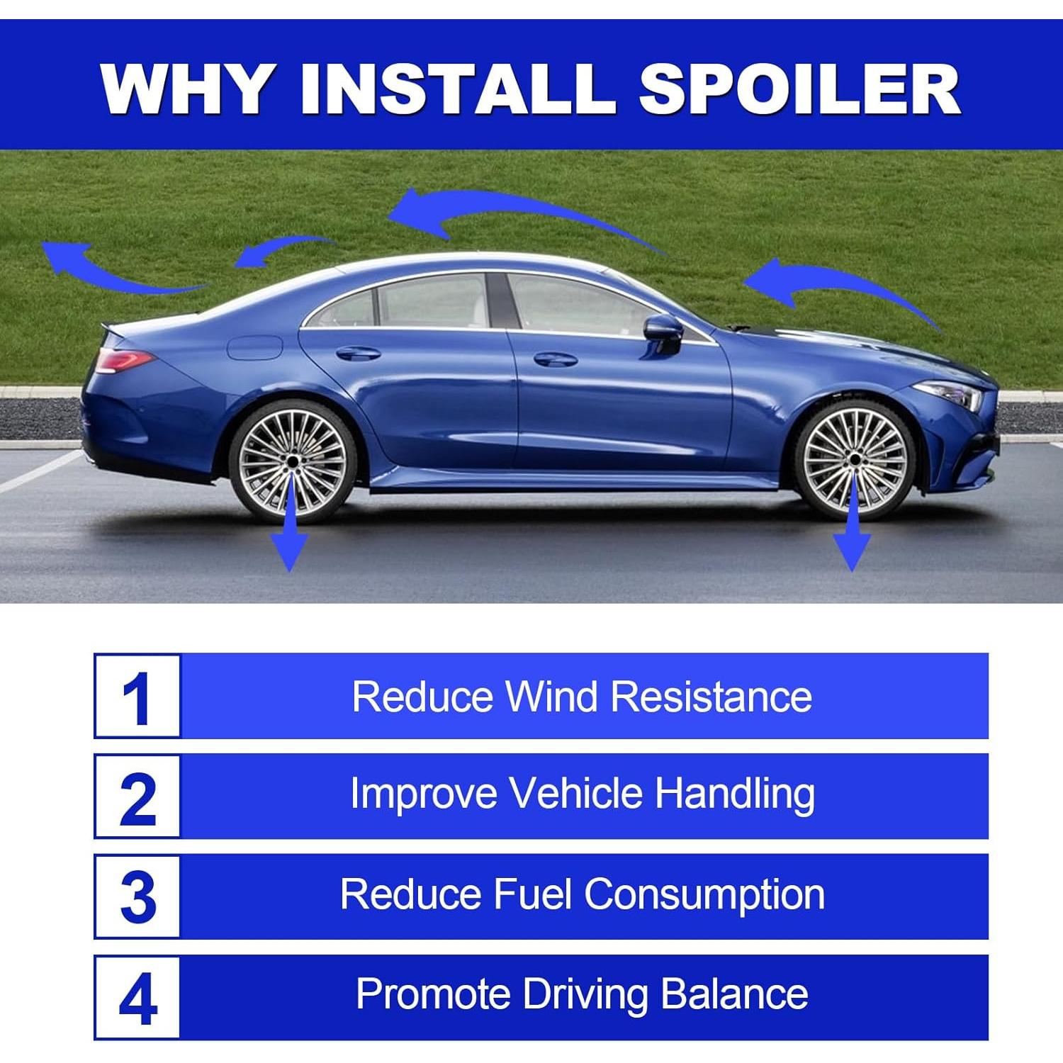 Alerón de Fibra de Carbono Fancemot para Mercedes-Benz CLS 2019-2023