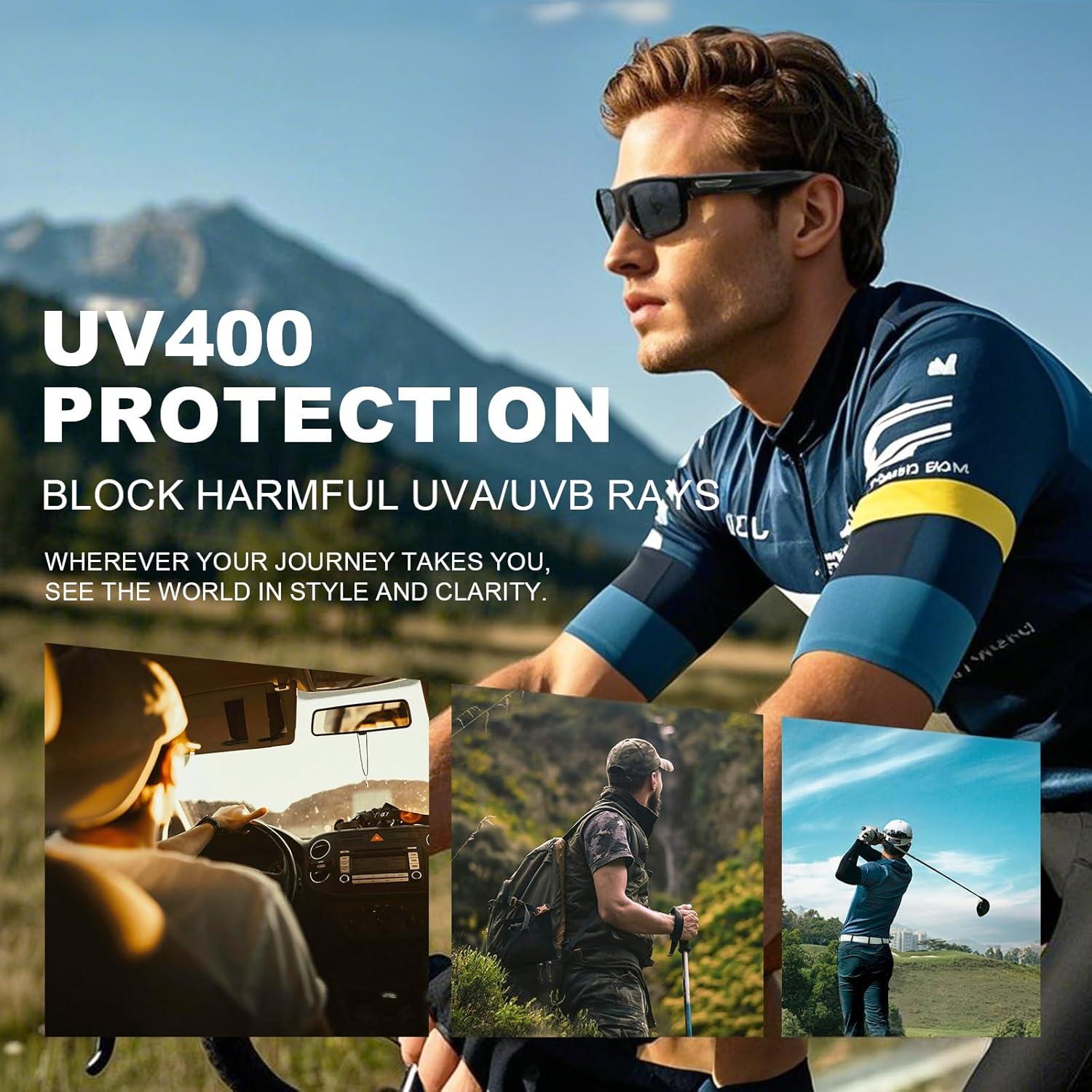 Gafas de Sol Bifocales Missfive 2-Pack UV400 Hombres