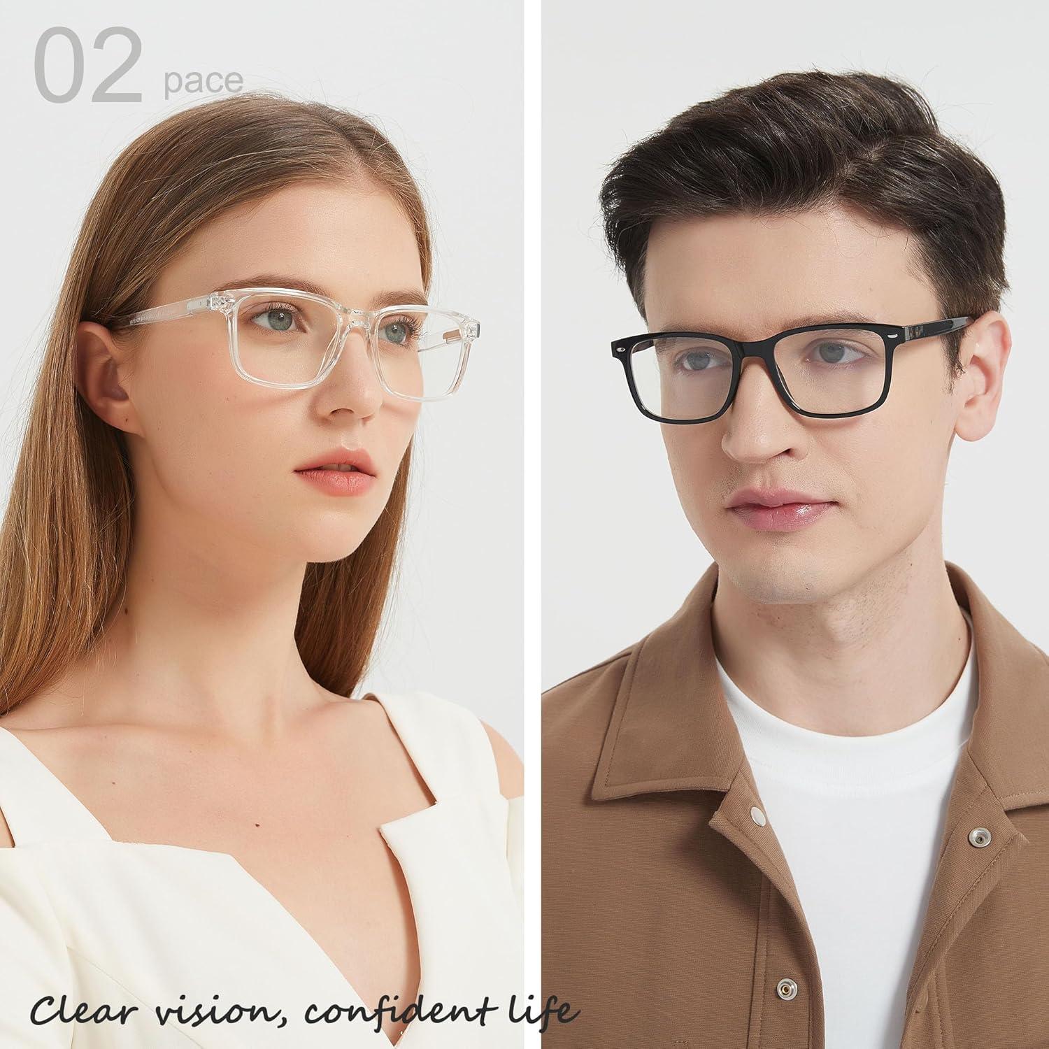 Gafas de miopía SUNAMOY -3.25D anti luz azul ligeras