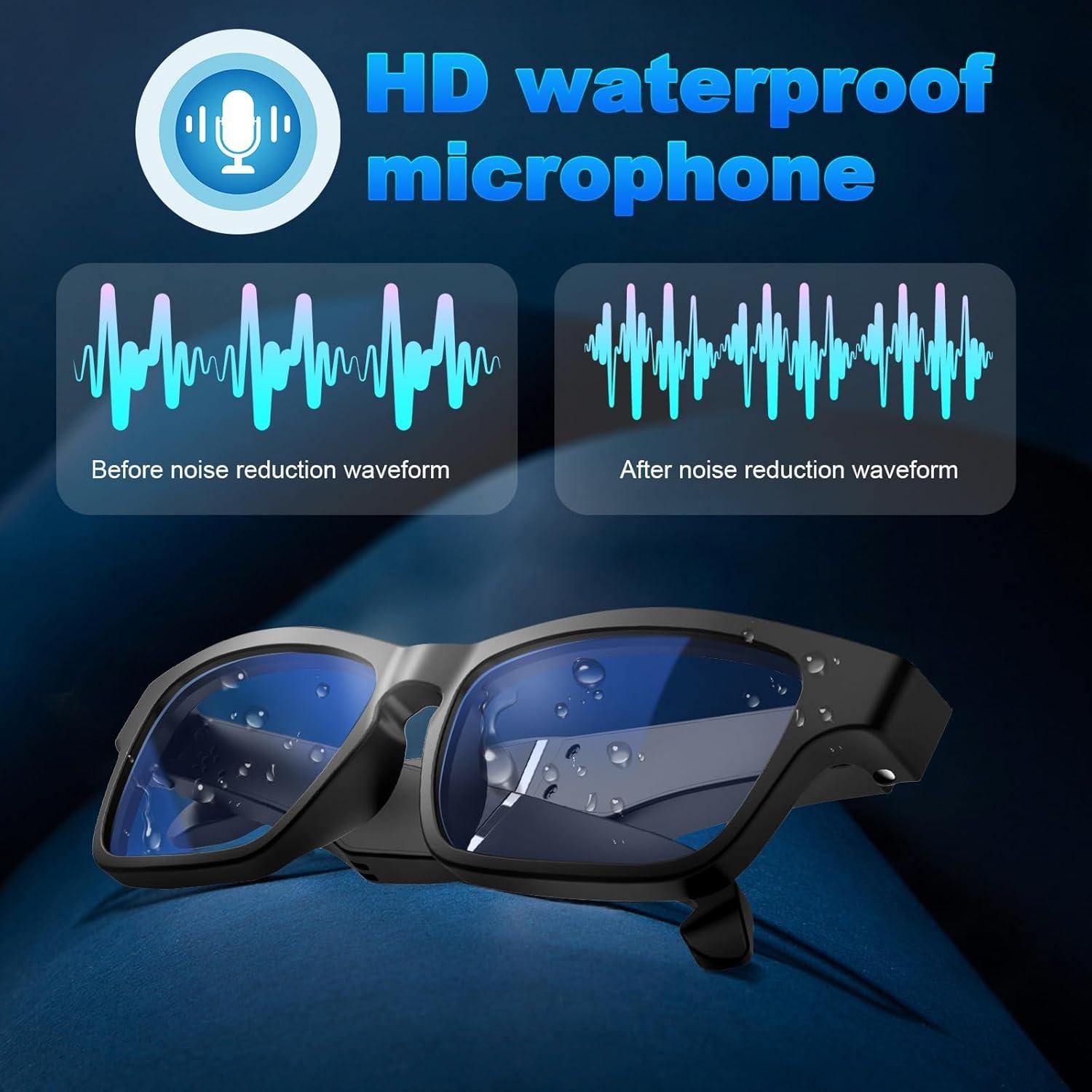 Gafas de Sol Inteligentes TnoxHD Bluetooth con Altavoces