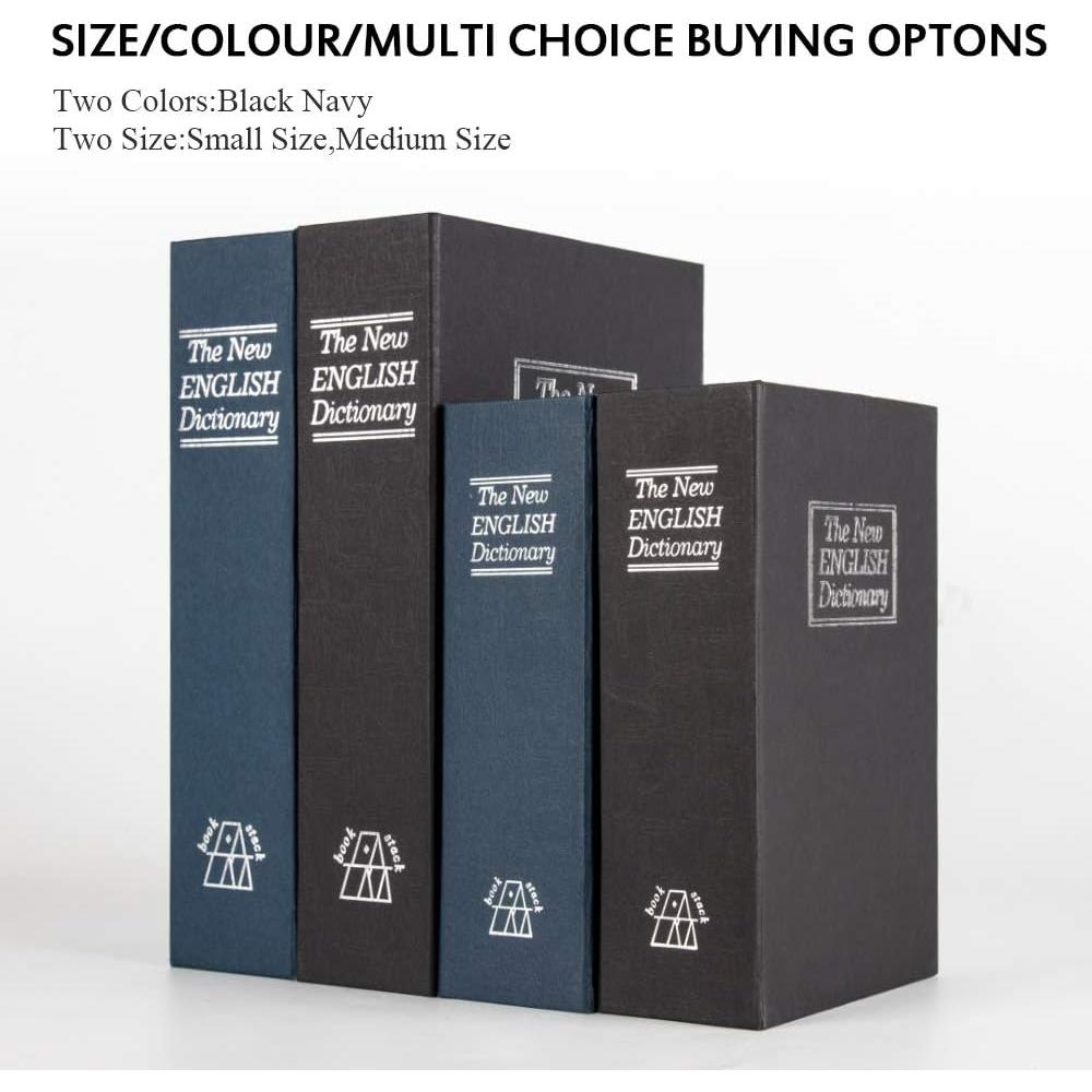 Caja Falsa de Libro KYODOLED con Cerradura de Combinación