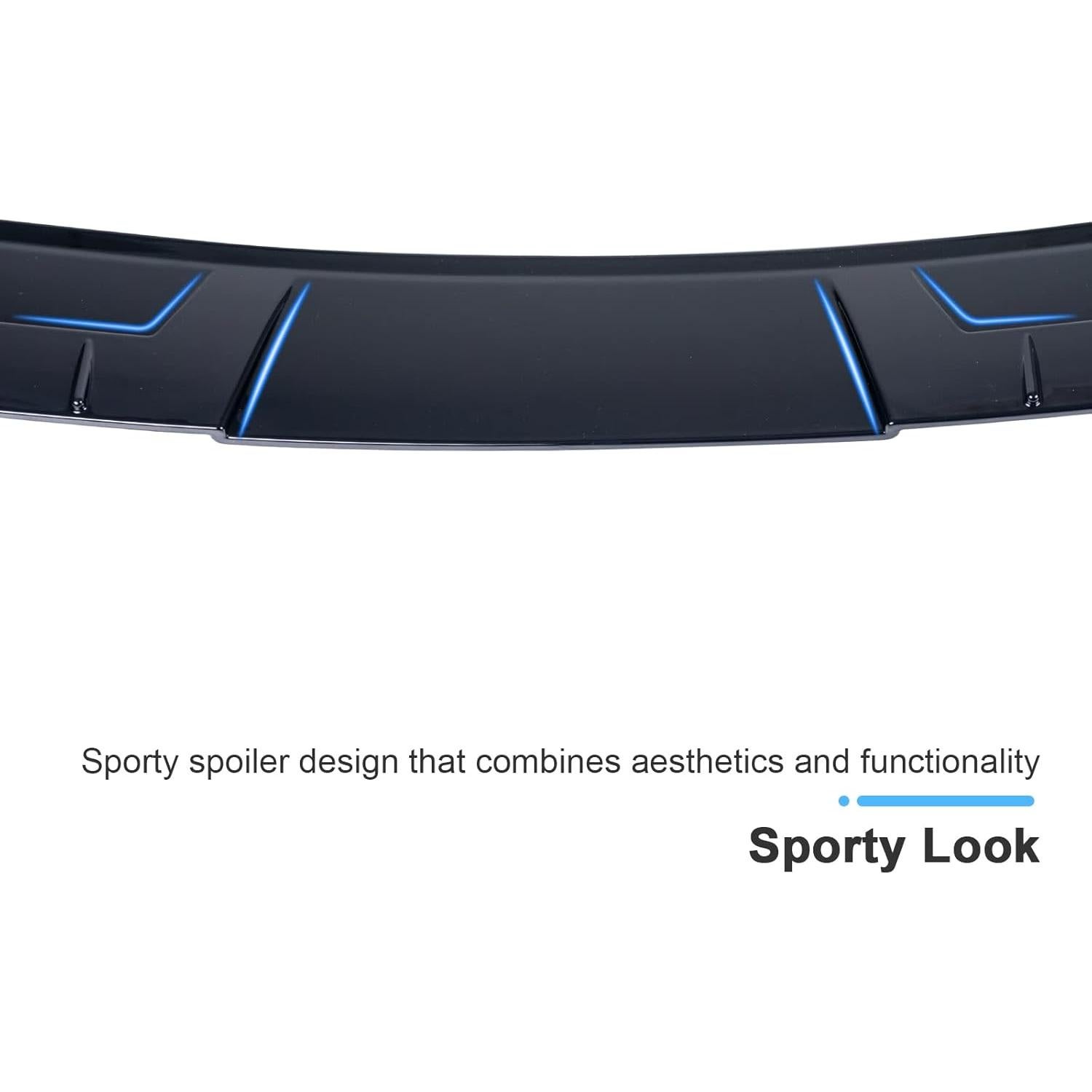 Alerón Trasero Negro Brillante Joyoto para Toyota Camry 2018-2025