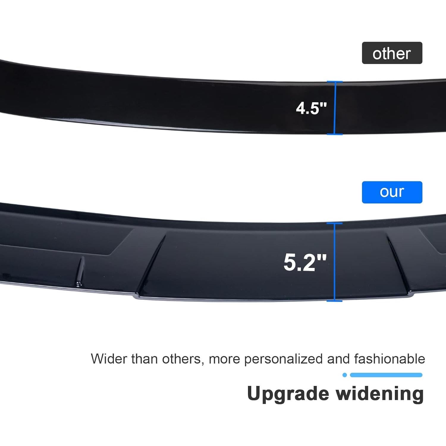 Alerón Trasero Negro Brillante Joyoto para Toyota Camry 2018-2025