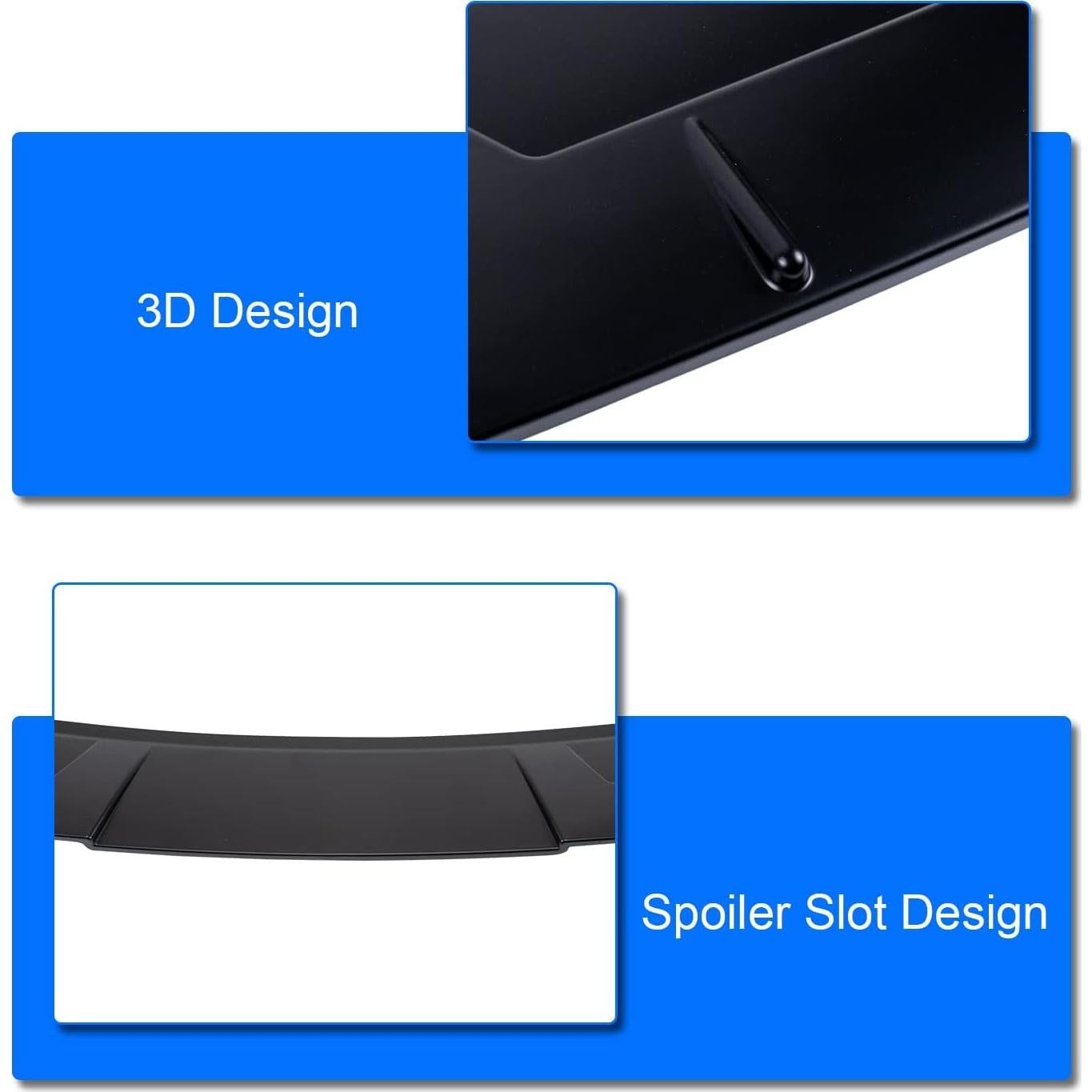 Alerón Trasero Negro Brillante Joyoto para Toyota Camry 2018-2025