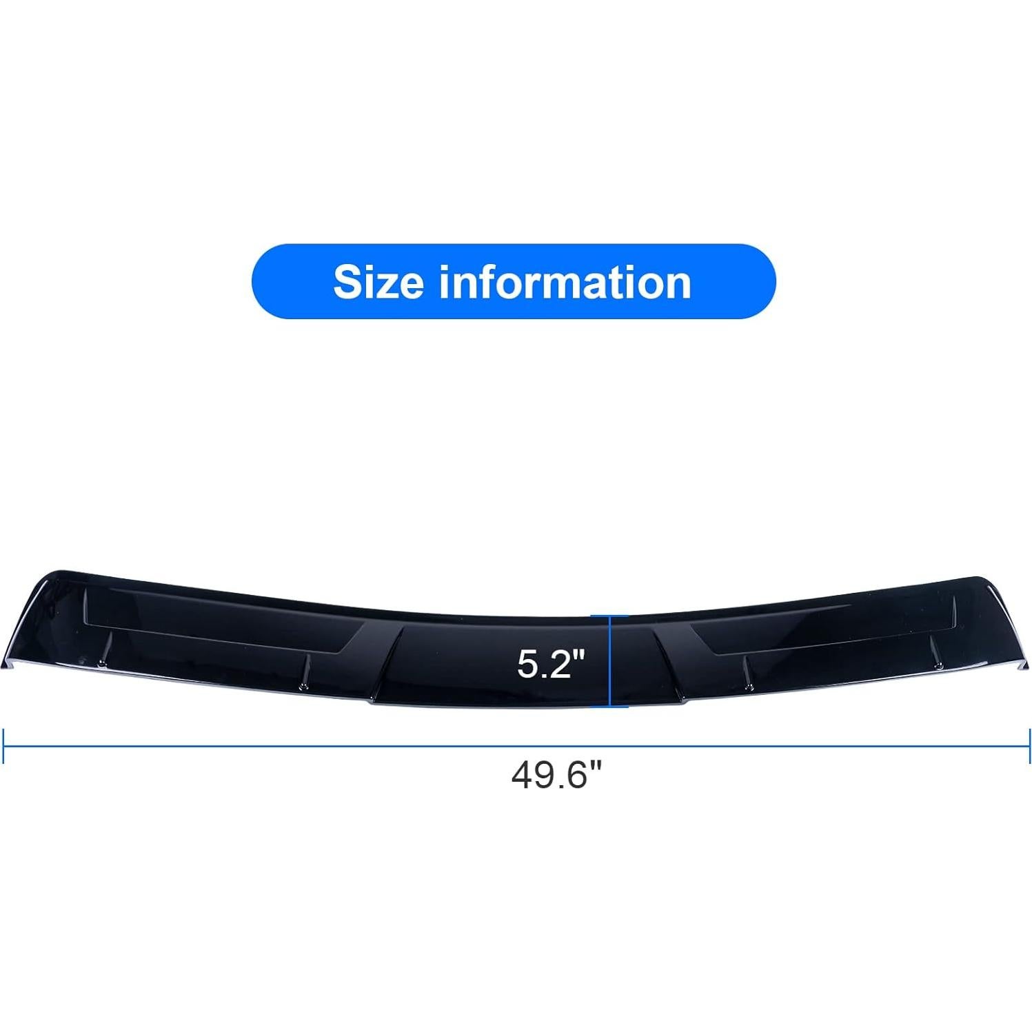 Alerón Trasero Negro Brillante Joyoto para Toyota Camry 2018-2025