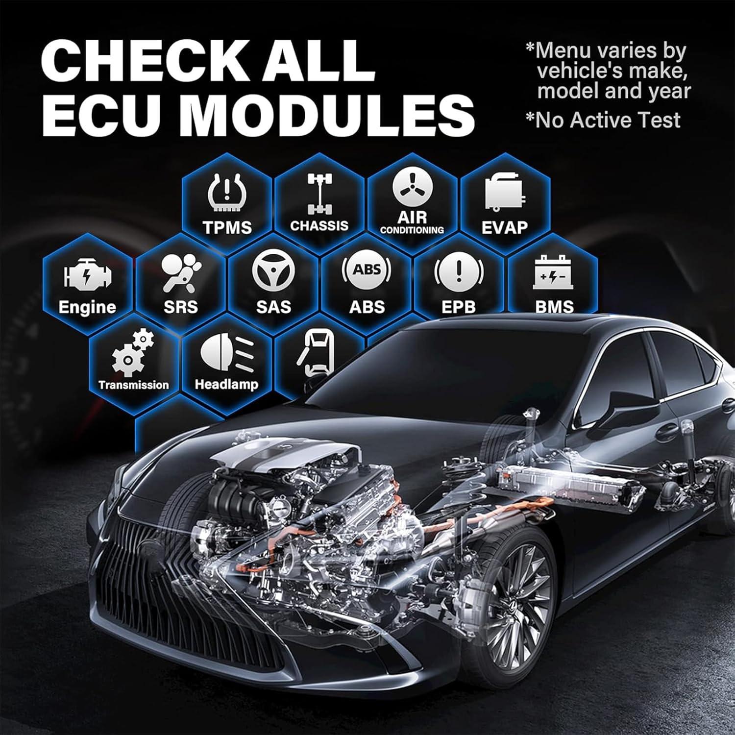 Escáner OBD2 TOPDON ArtiDiag800BT 2025, Diagnóstico Completo