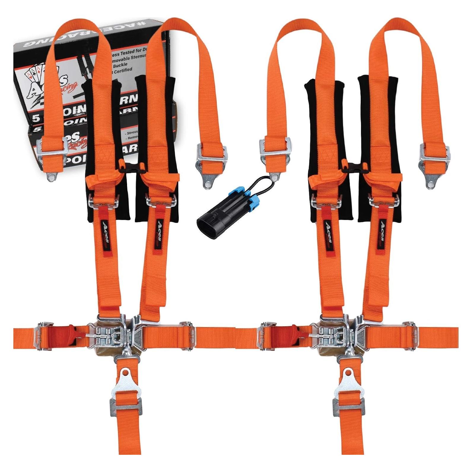 Arneses de Seguridad 5 Puntos Aces Racing para Polaris RZR