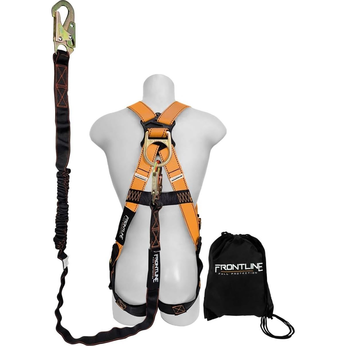 Kit de Protección contra Caídas Frontline | Arnés 5 Puntos Universal