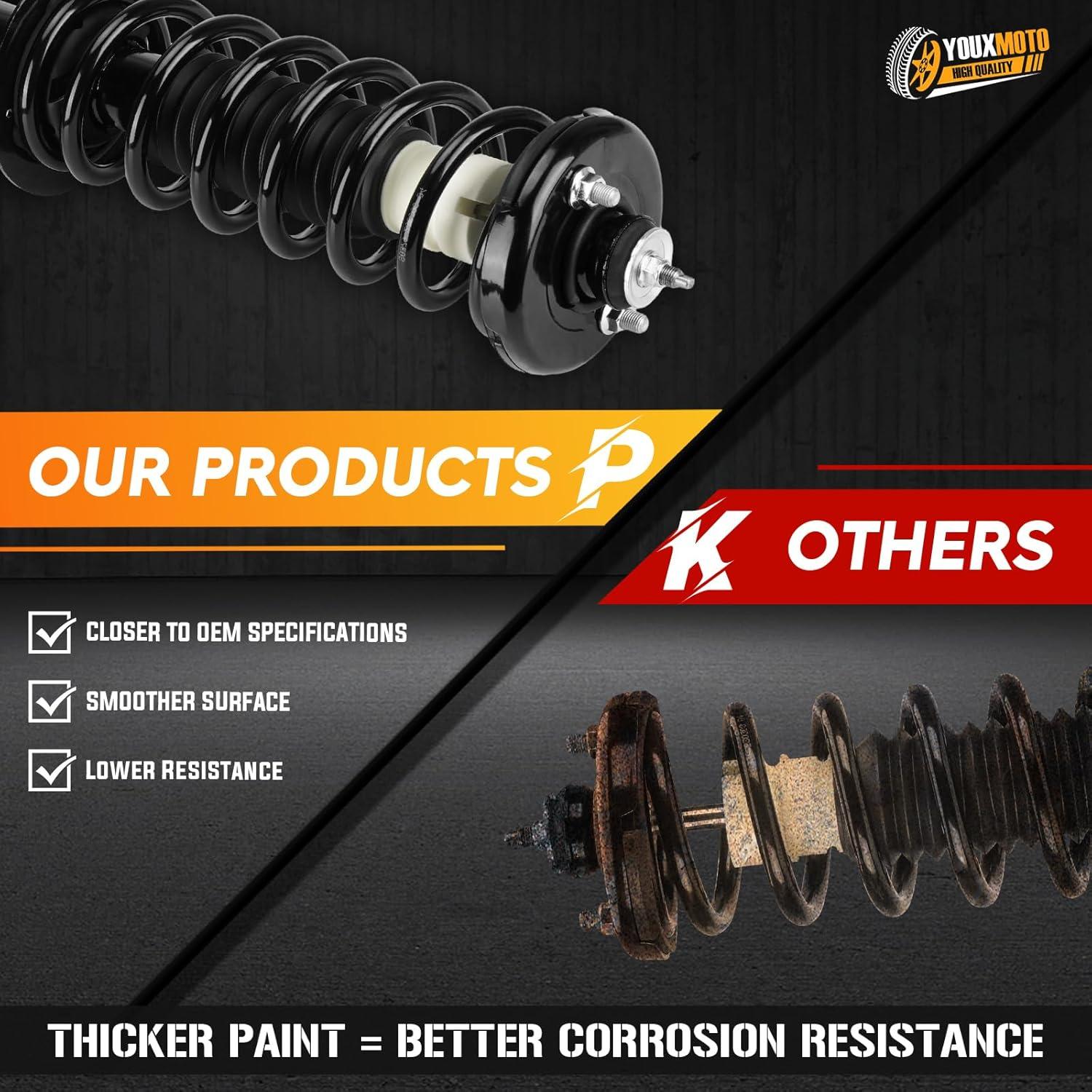 Amortiguador Completo Trasero Youxmoto para Honda Accord 2008-2012