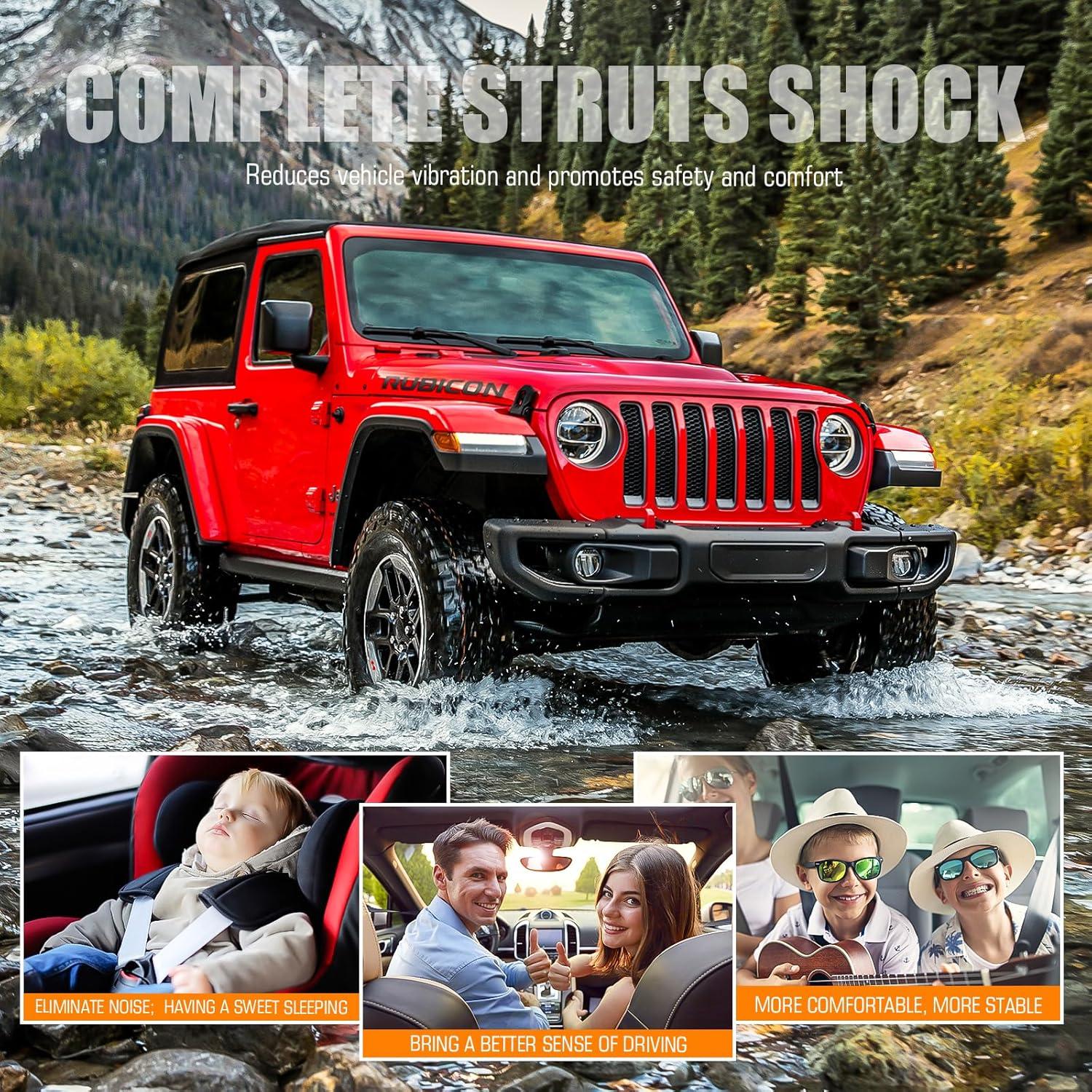 Amortiguador Completo Trasero Youxmoto para Honda Accord 2008-2012