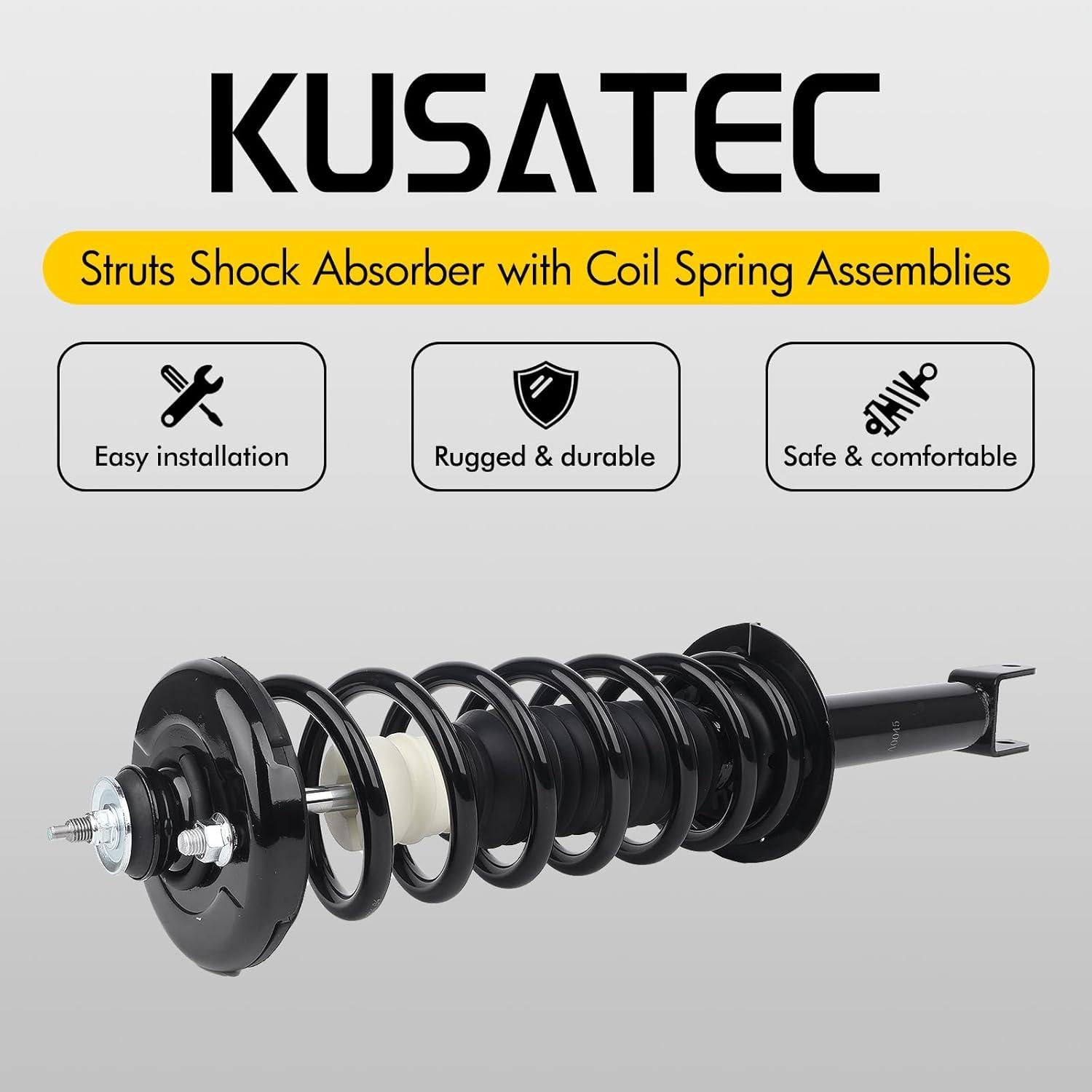 Amortiguadores Completos Traseros KUSATEC para Honda Accord 2008-2012