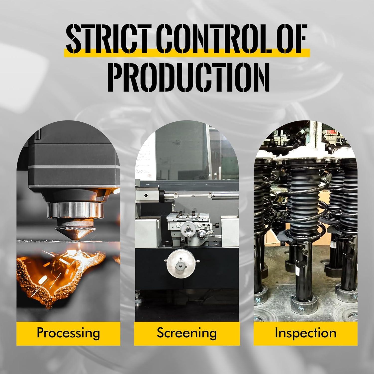 Amortiguadores Completos Traseros KUSATEC para Honda Accord 2008-2012