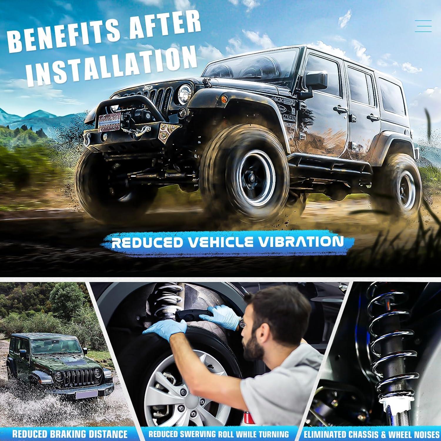 Amortiguadores Delanteros y Traseros ILONPA BUSOK157S para Audi y VW