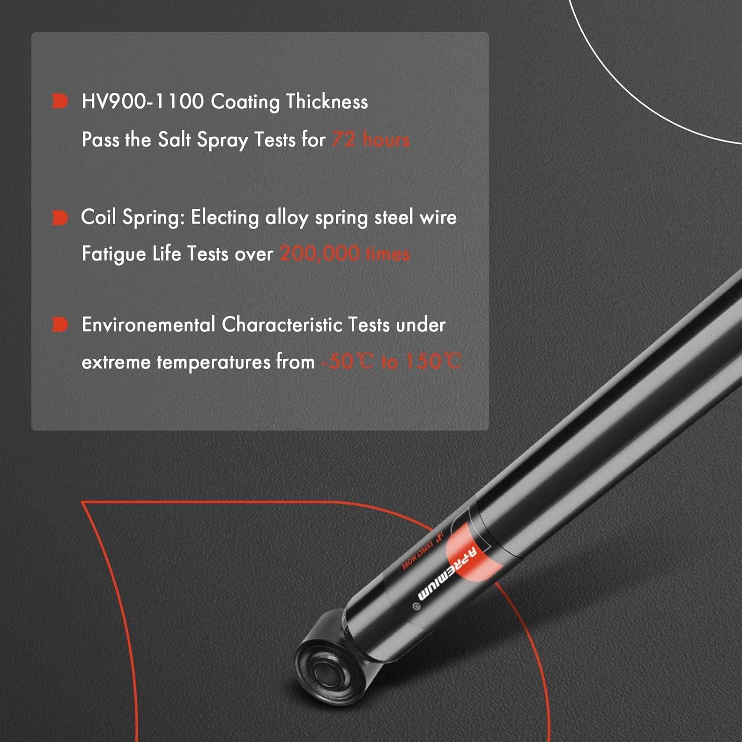 Amortiguadores Traseros A-Premium para Audi A4 2009-2012, Juego de 2