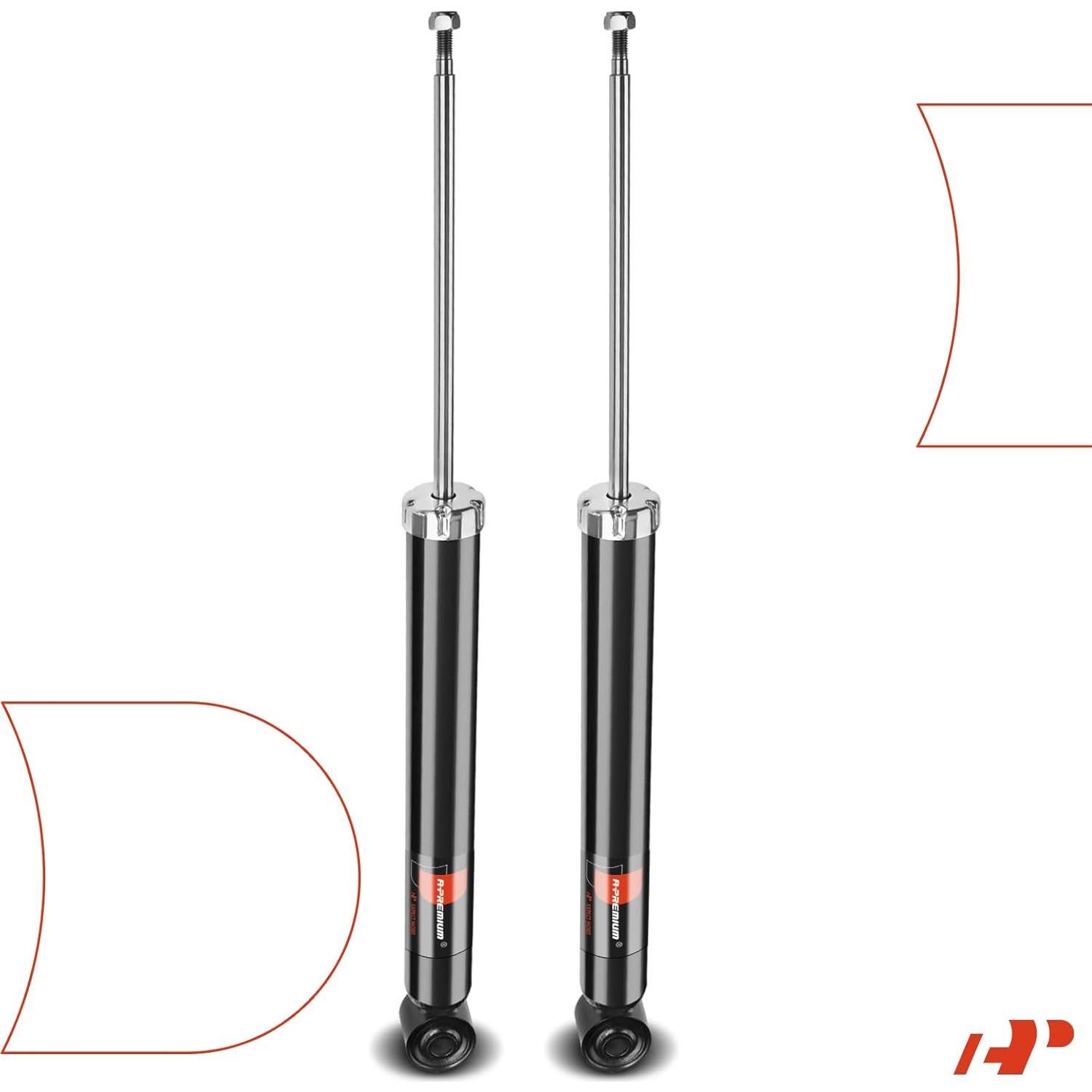 Amortiguadores Traseros A-Premium para Audi A4 2009-2012, Juego de 2