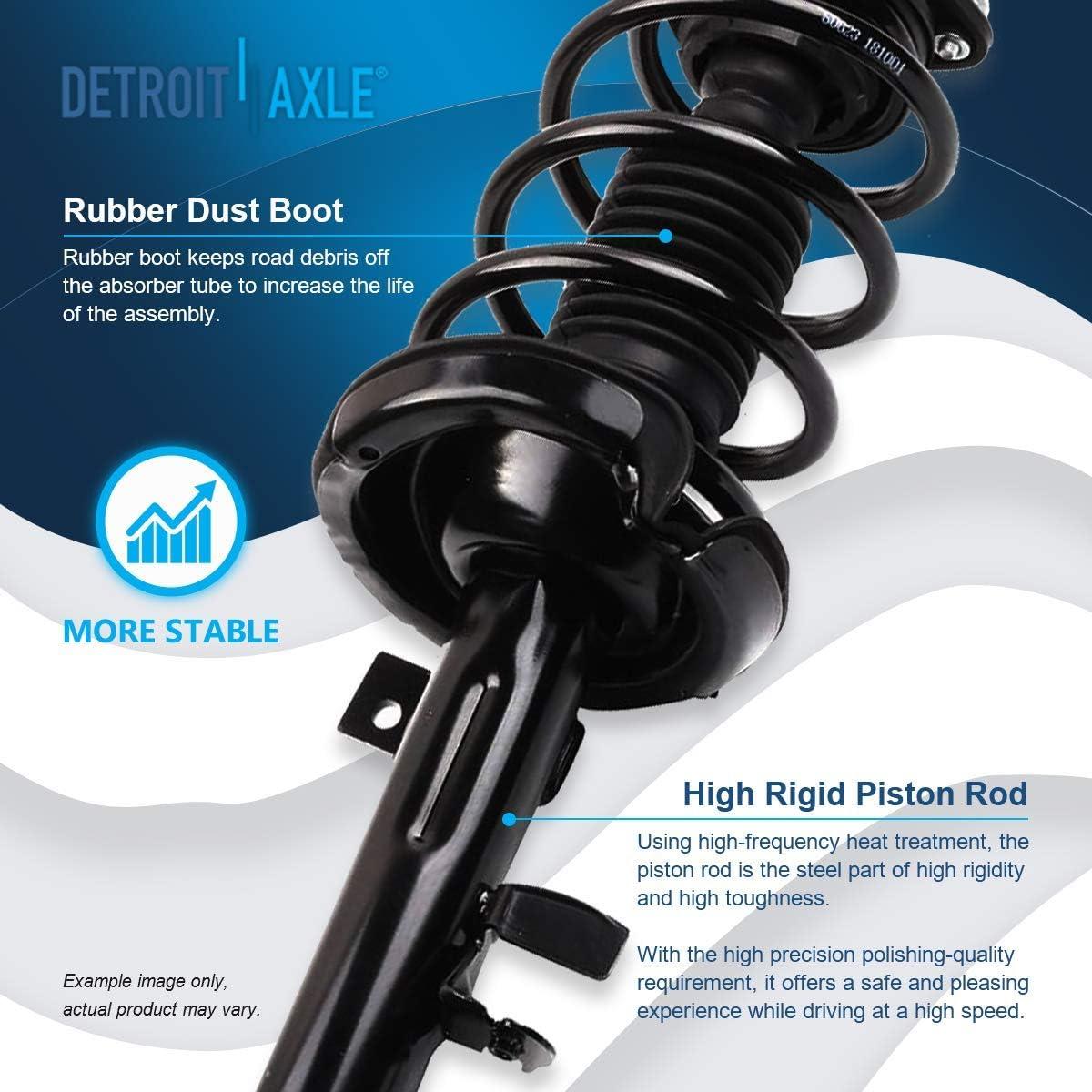 Amortiguadores Detroit Axle para Ford Focus 2012-2013 - Kit Completo