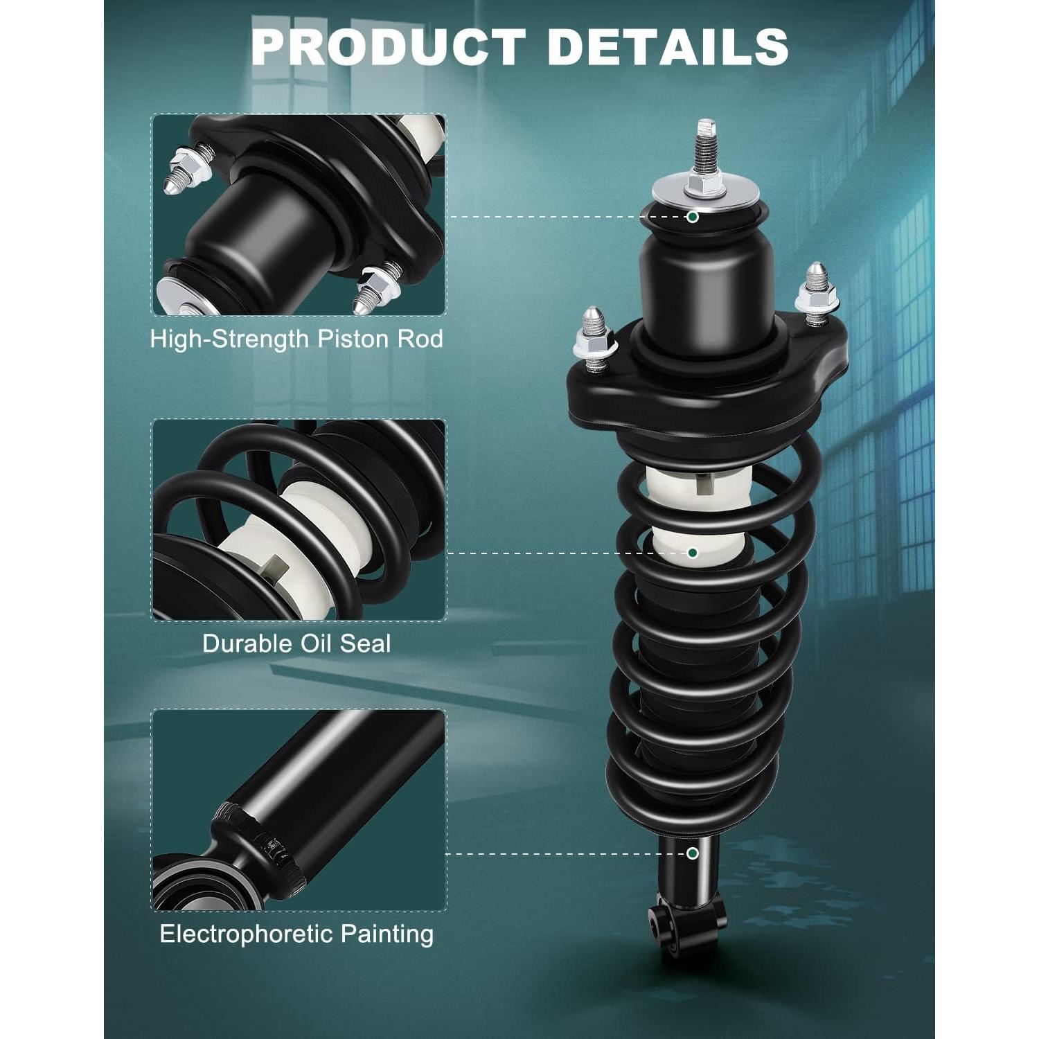 Conjunto de Amortiguadores Traseros AUTOMUTO para Mitsubishi Lancer GTS 2008-2010