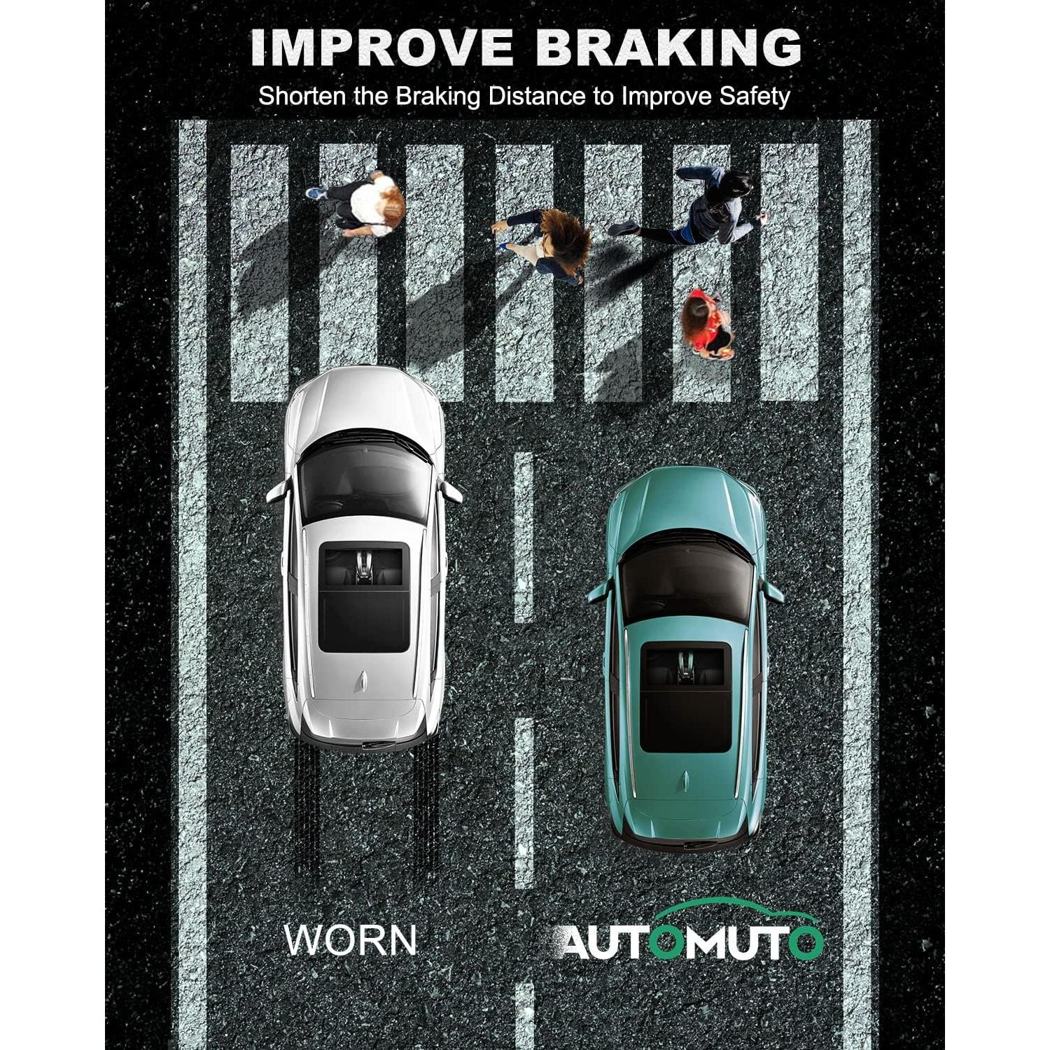 Conjunto de Amortiguadores Traseros AUTOMUTO para Mitsubishi Lancer GTS 2008-2010