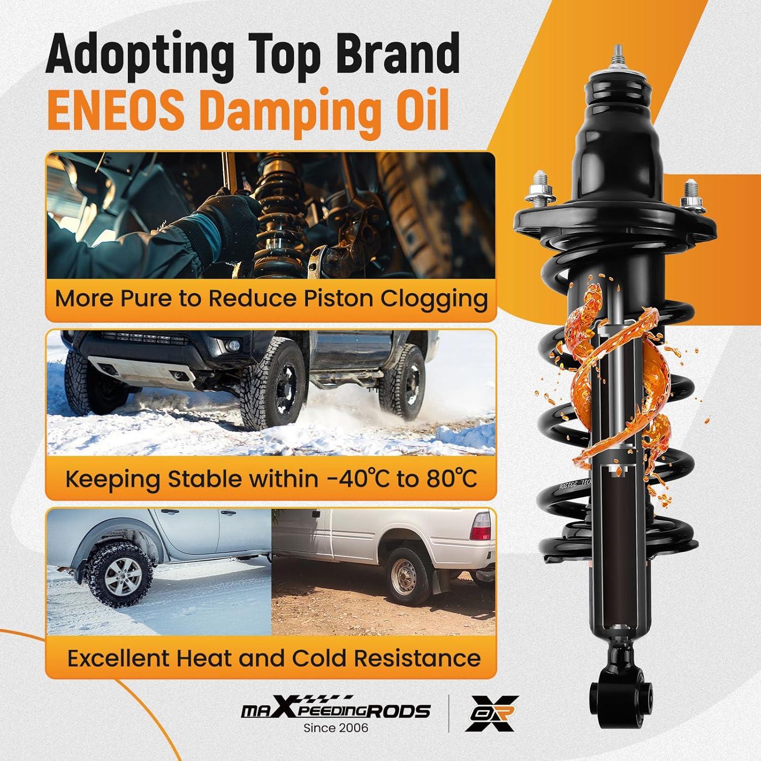 Amortiguadores Traseros maXpeedingrods para Honda Civic 2001-2005