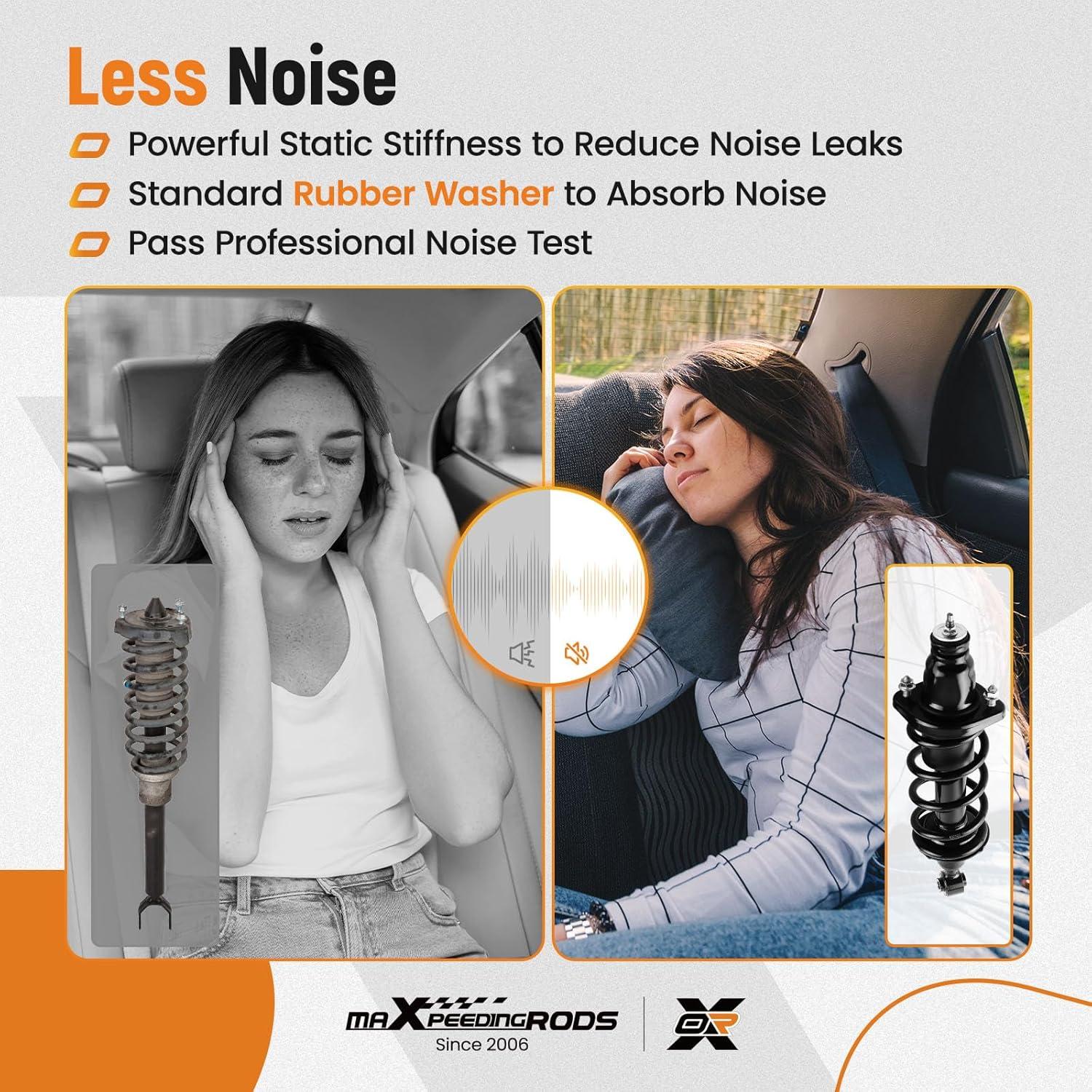 Amortiguadores Traseros maXpeedingrods para Honda Civic 2001-2005