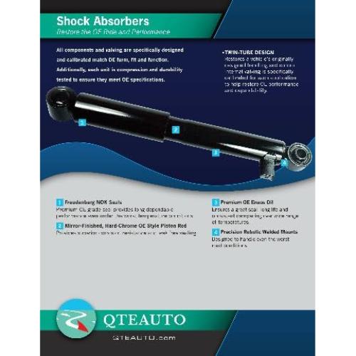 Kit Amortiguadores Traseros PM Auto APM6001980 para BMW X1 2016-2021