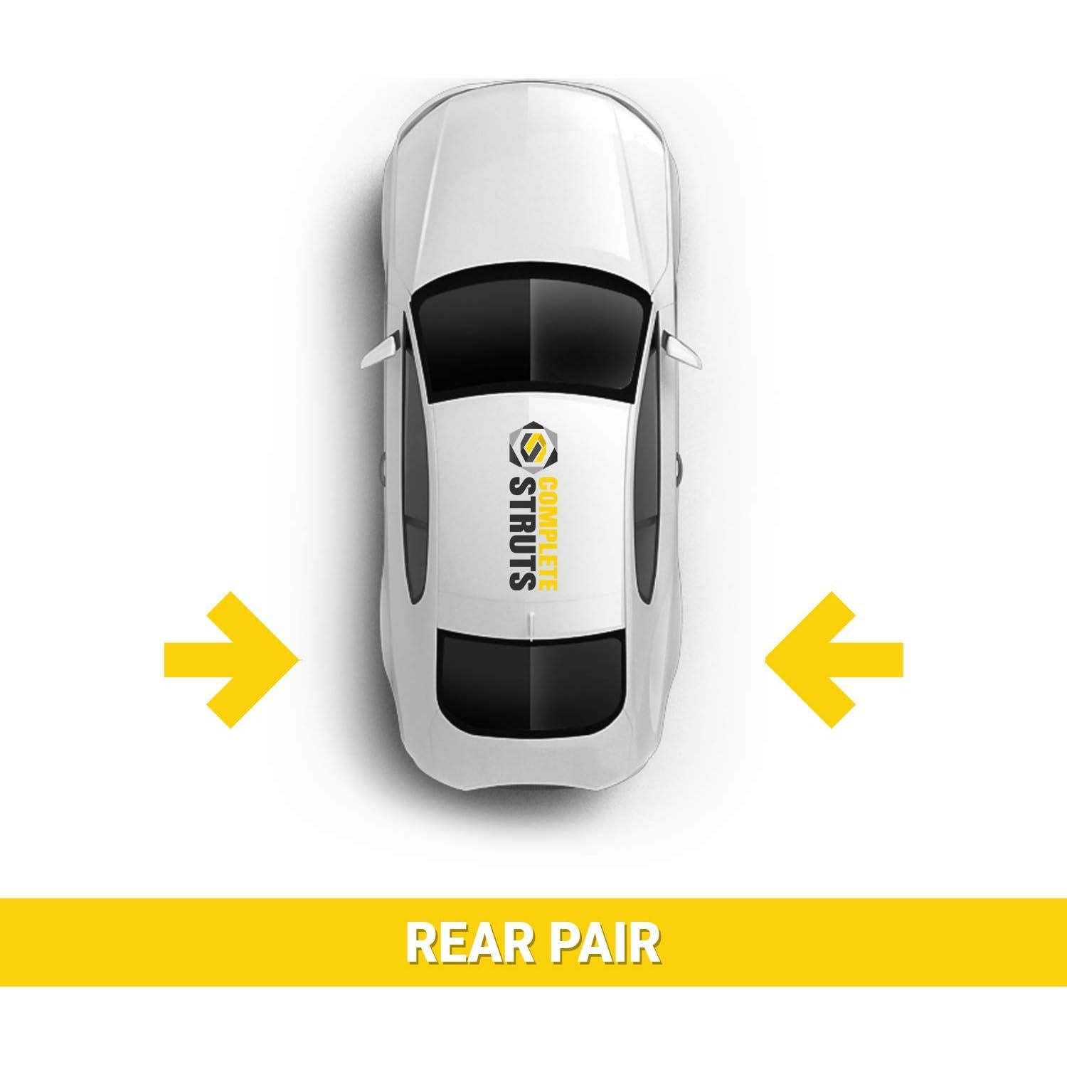 Ensambles de Estribos Completos Complete Struts para Lexus LS460 2007-2017