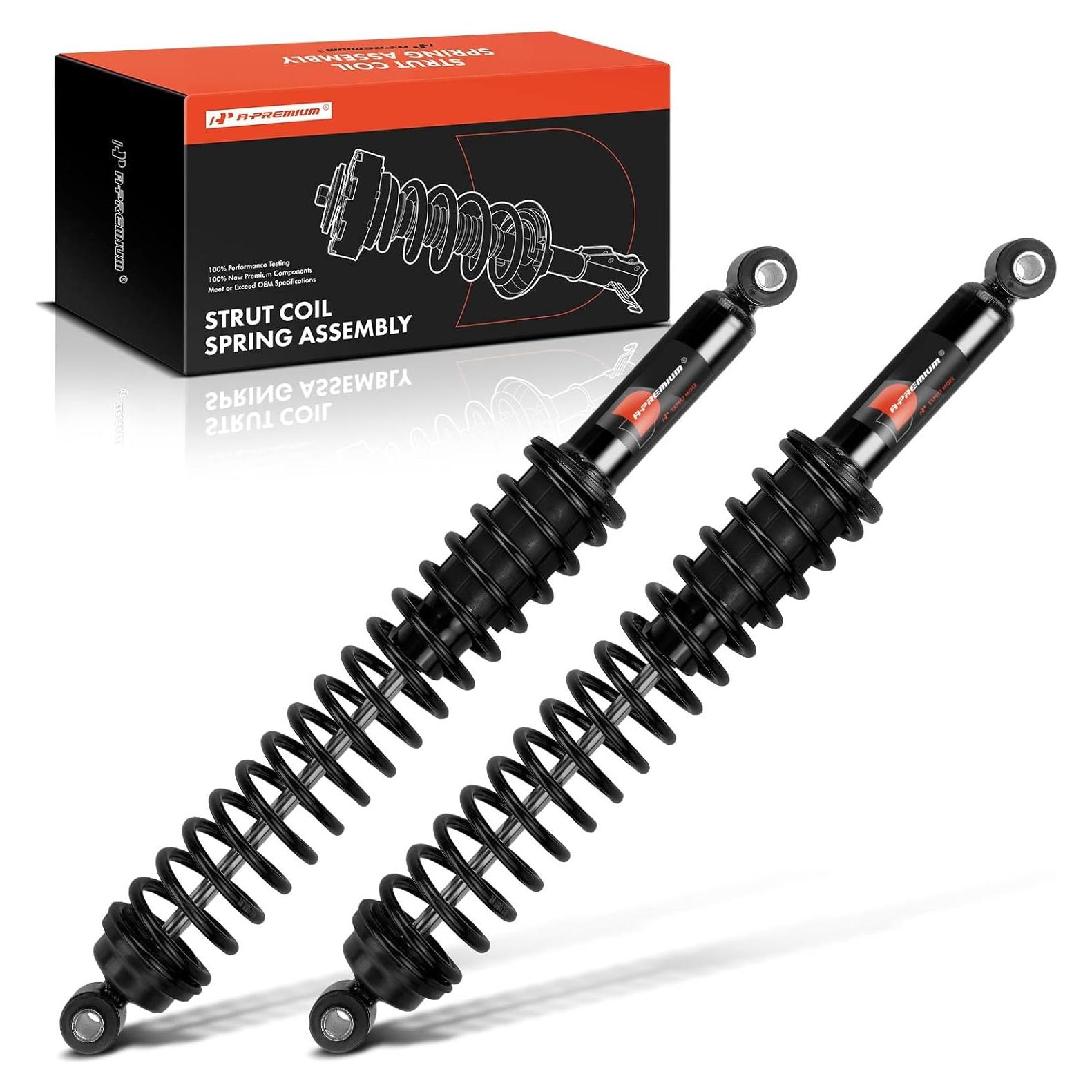 Amortiguadores Traseros A-Premium con Resortes de Bobina - 2 Piezas