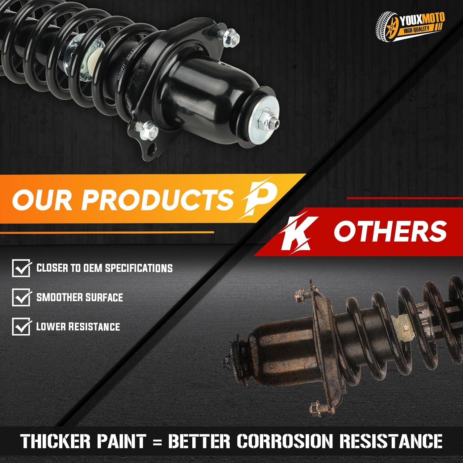 Amortiguador trasero completo Youxmoto para Pontiac Vibe 2003-2008