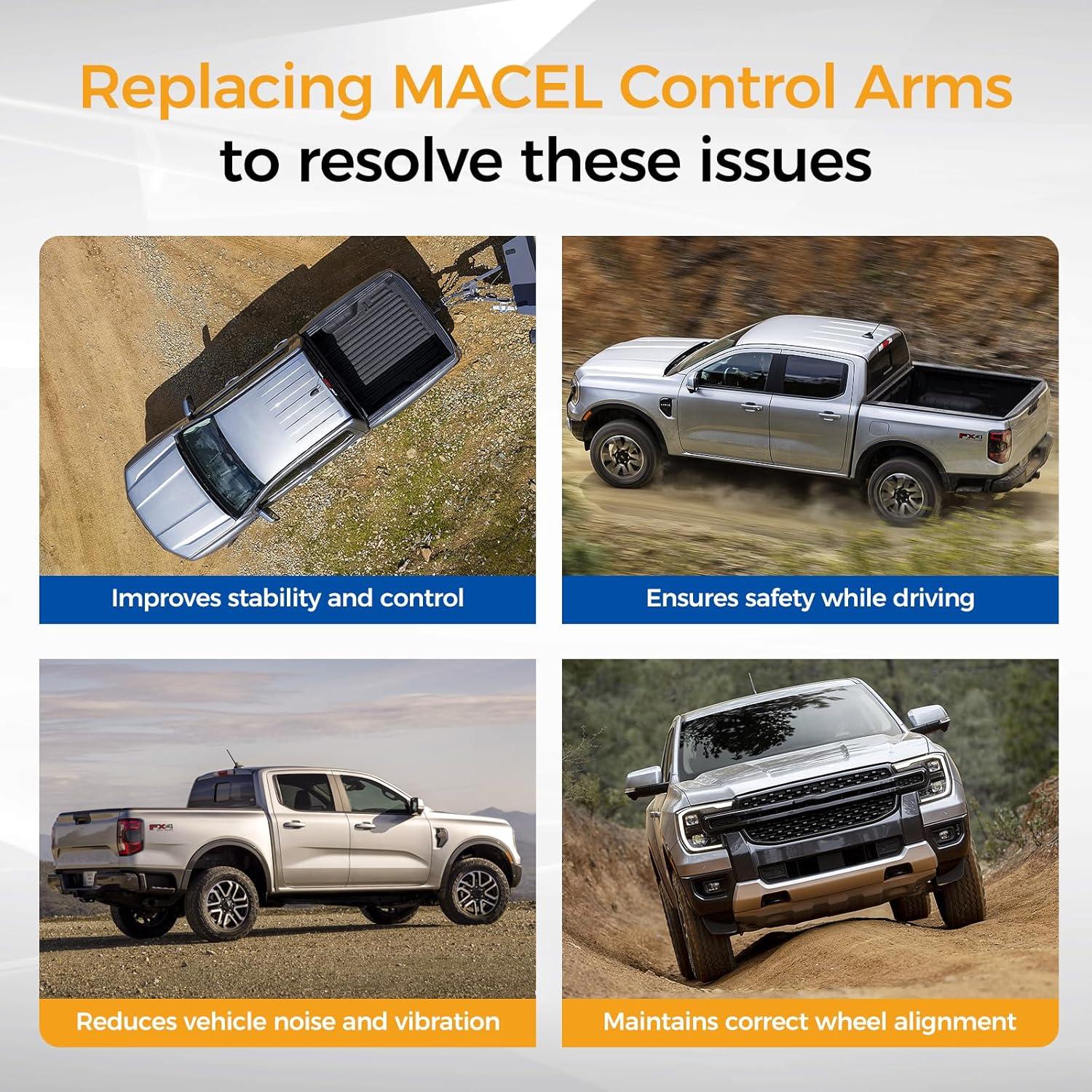 Brazo de Control Superior Frontal MACEL K90448 K90449 Honda Acura