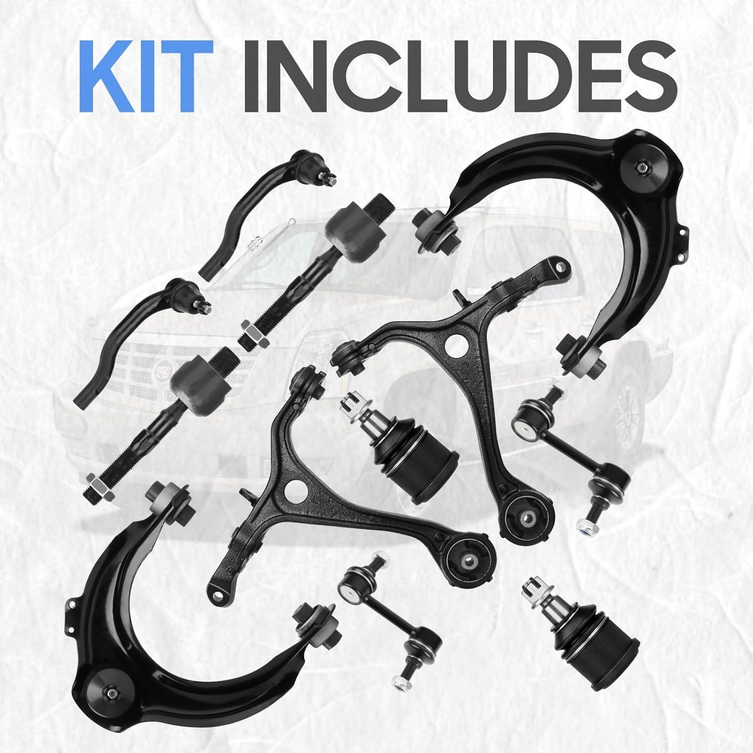 Kit de Suspensión Delantera ILONPA BUCT0011S para Accord 2003-2007 y Acura TSX 2004-2008