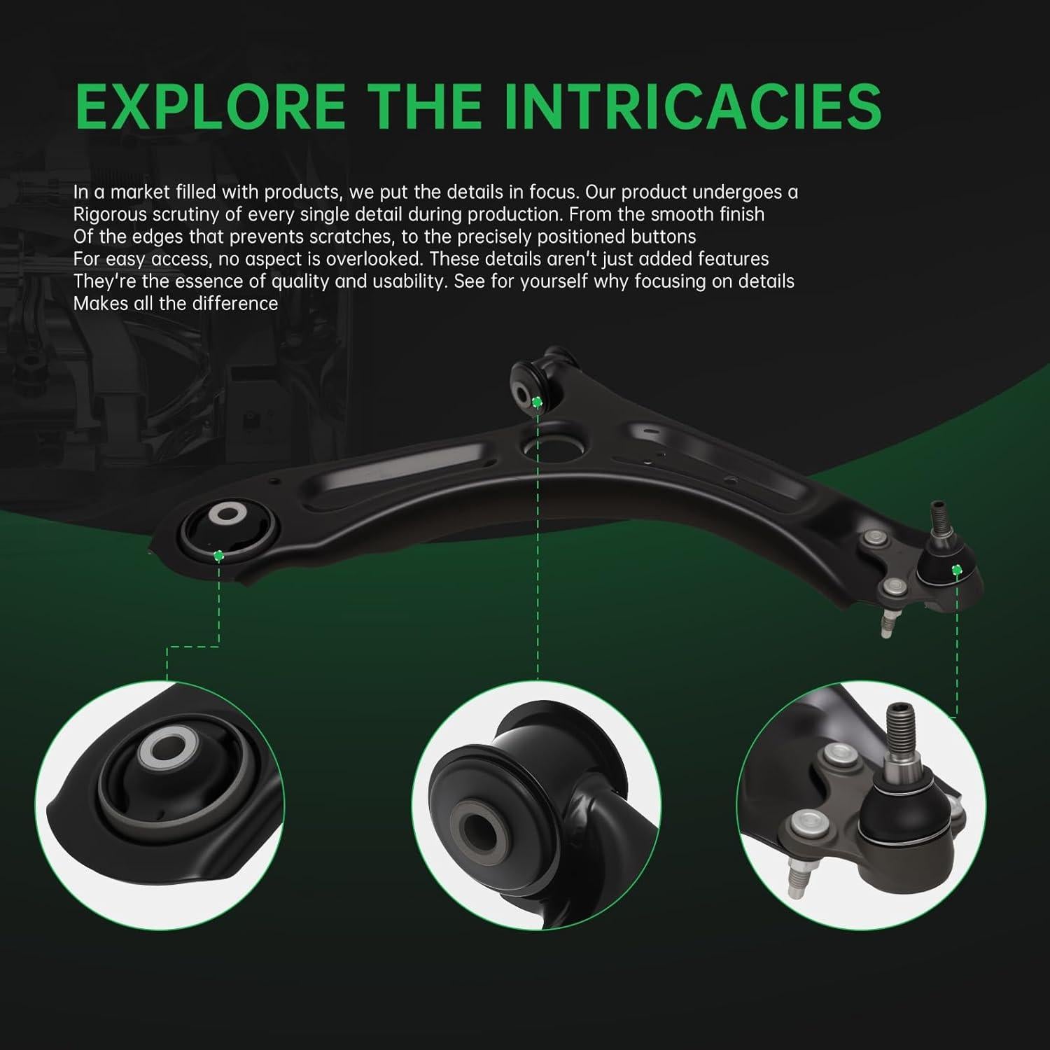 Kit de Suspensión Delantera AUQDD para Volkswagen Jetta 2011-2018