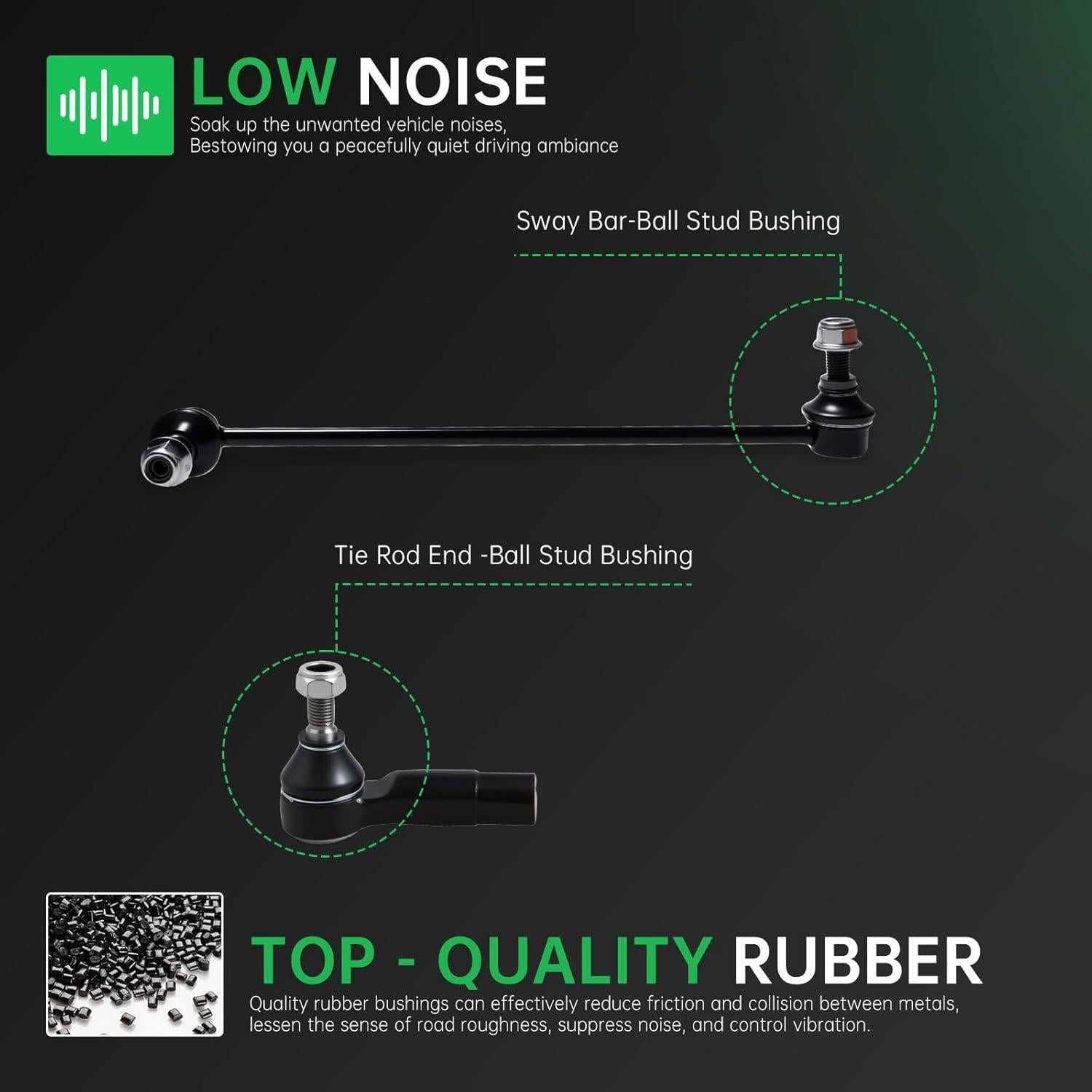 Kit de Suspensión Delantera AUQDD para Volkswagen Jetta 2011-2018