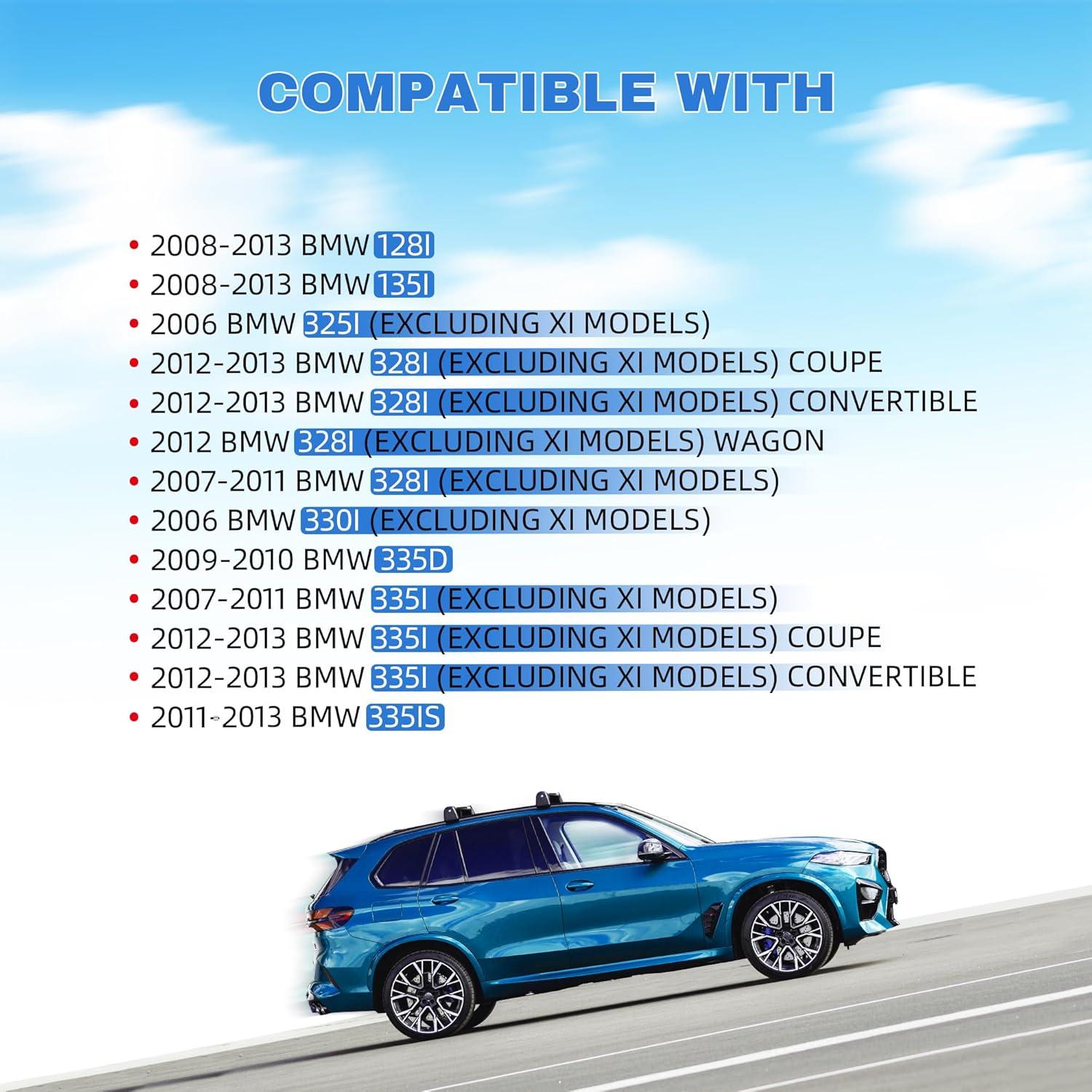 Kit de Brazo de Suspensión Delantera Rockplanet 8 Piezas BMW