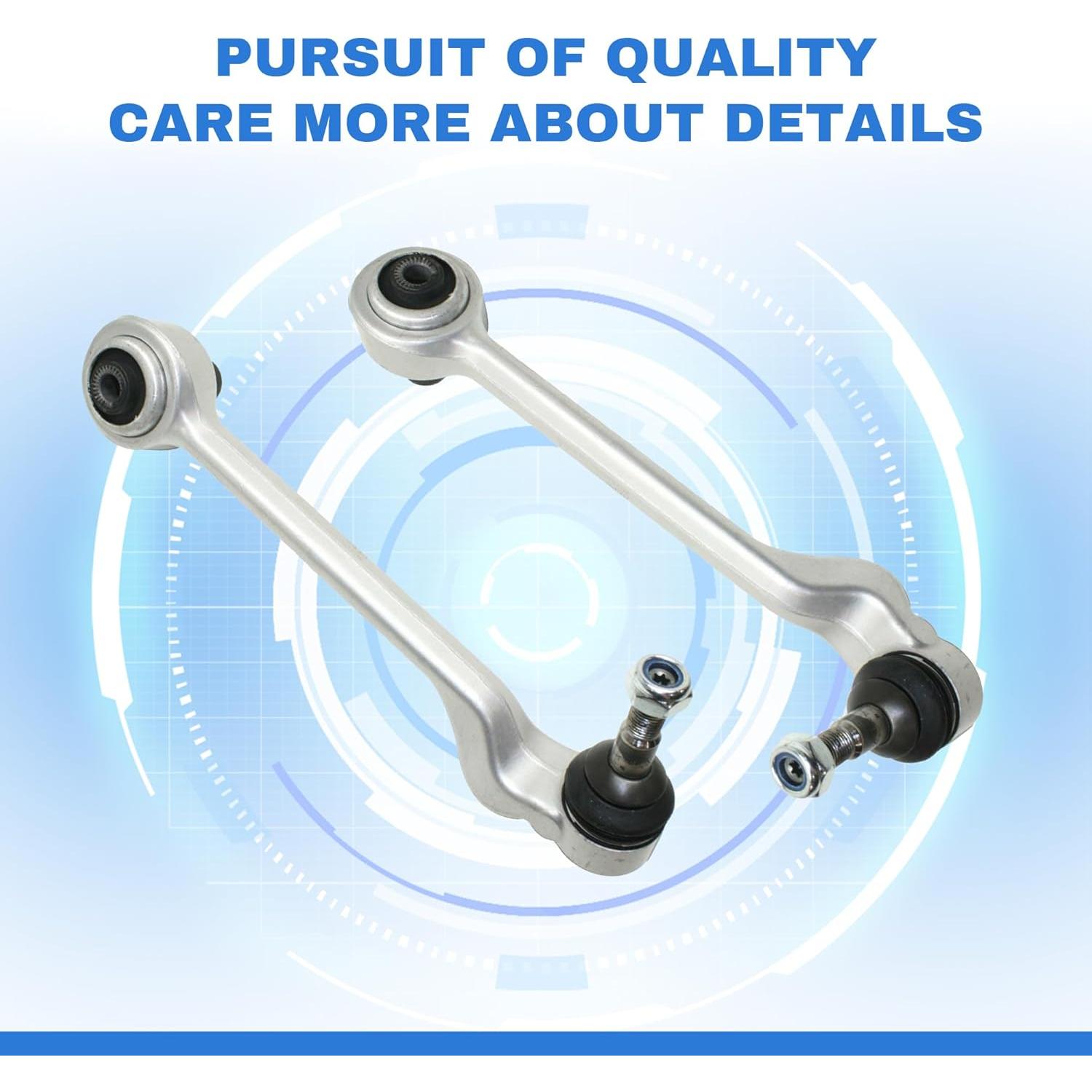 Kit de Brazo de Suspensión Delantera Rockplanet 8 Piezas BMW