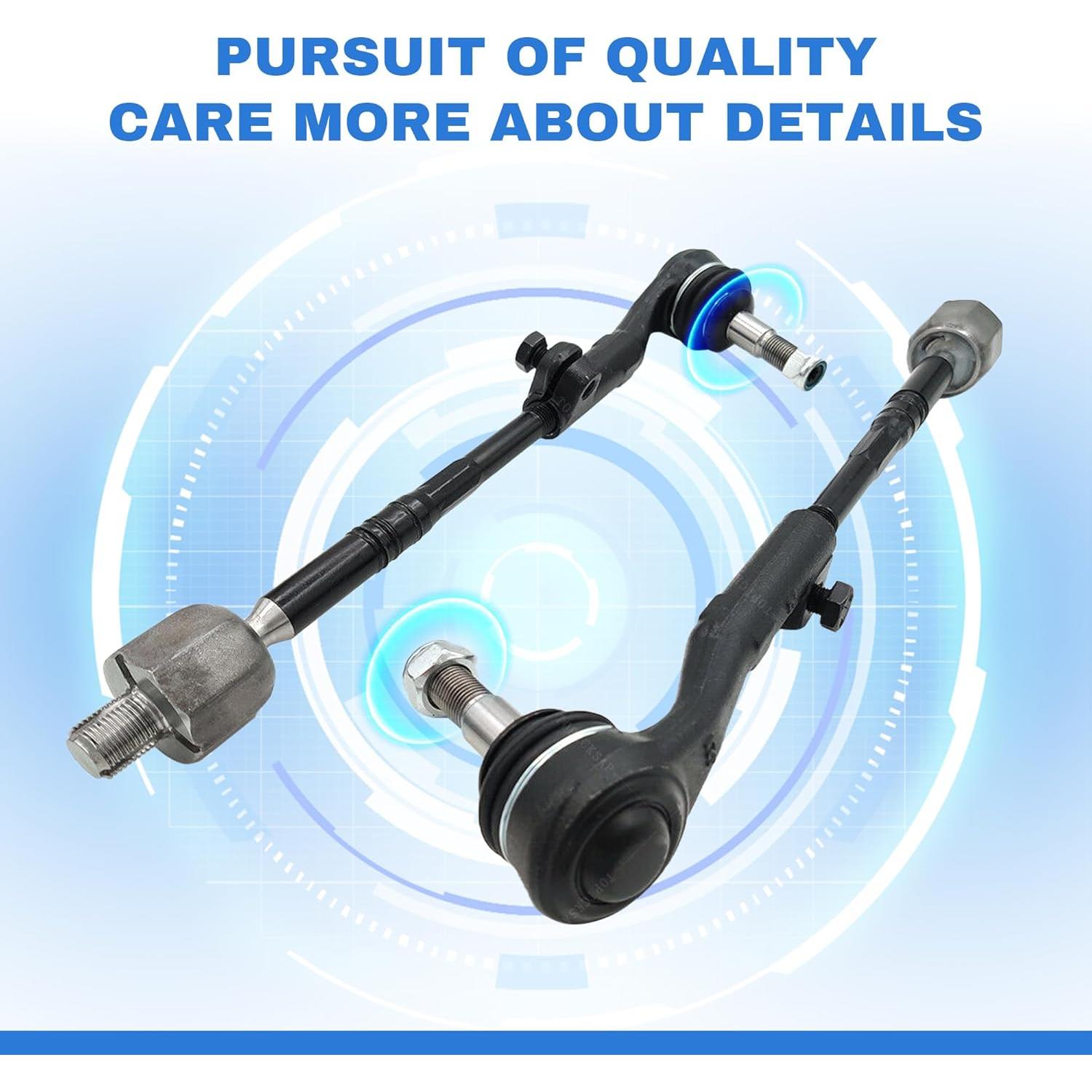 Kit de Brazo de Suspensión Delantera Rockplanet 8 Piezas BMW