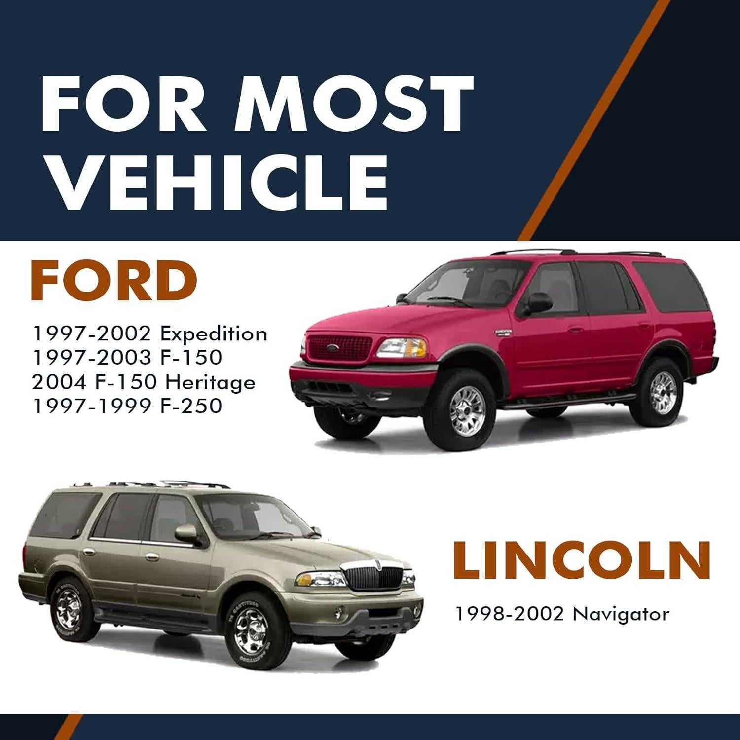 Brazo de Control Superior PM Auto Par 2 para Ford 1997-2003