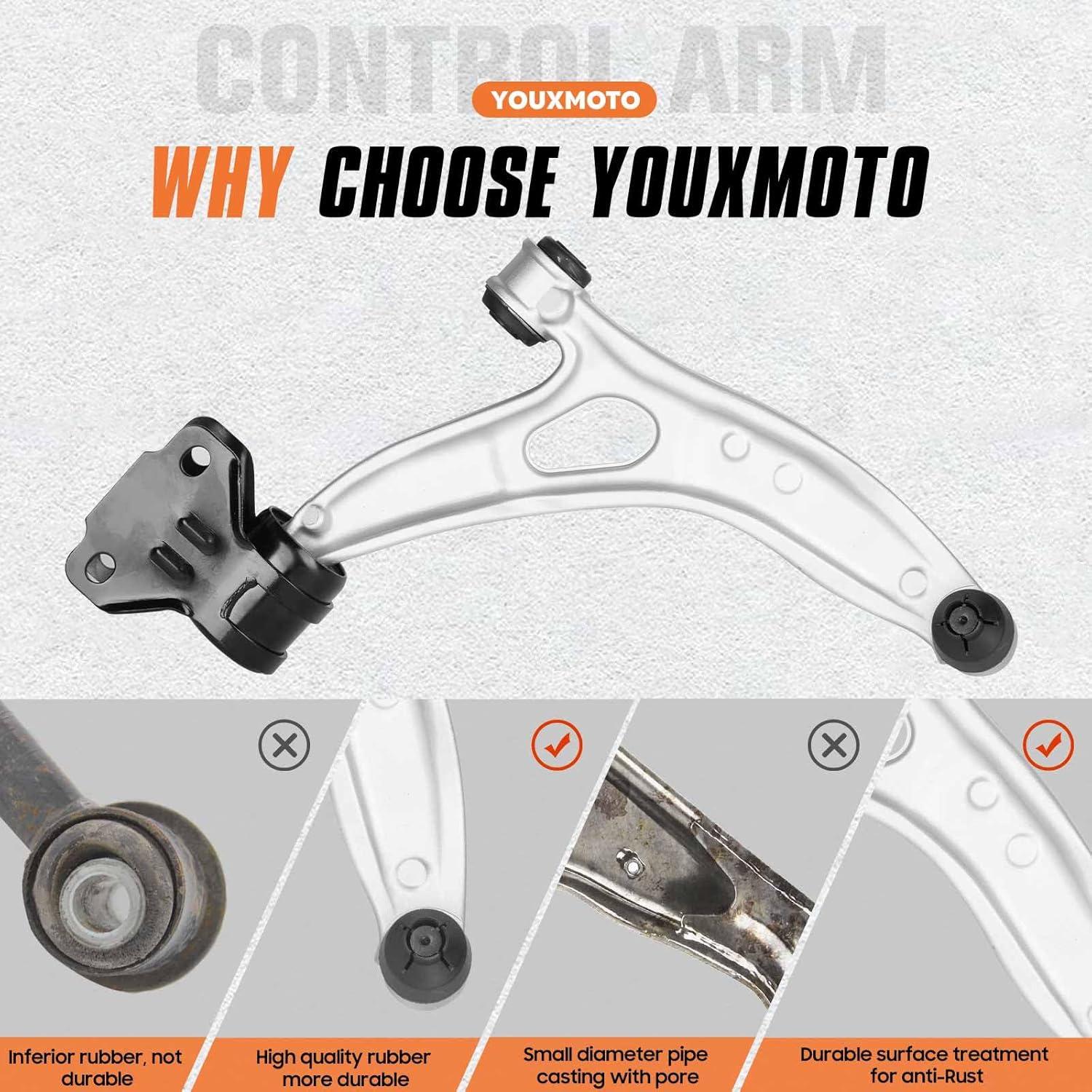 Kits de Suspensión Youxmoto 8PCS para Ford C-Max y Focus 2012-2018