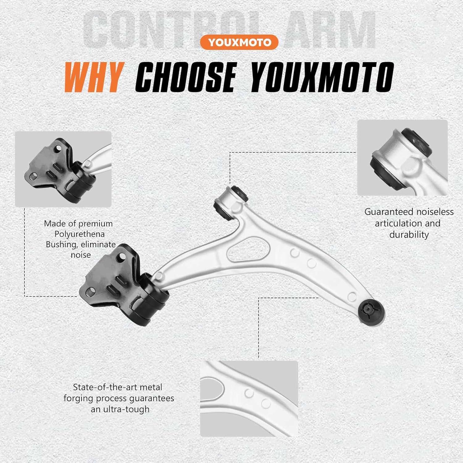 Kits de Suspensión Youxmoto 8PCS para Ford C-Max y Focus 2012-2018