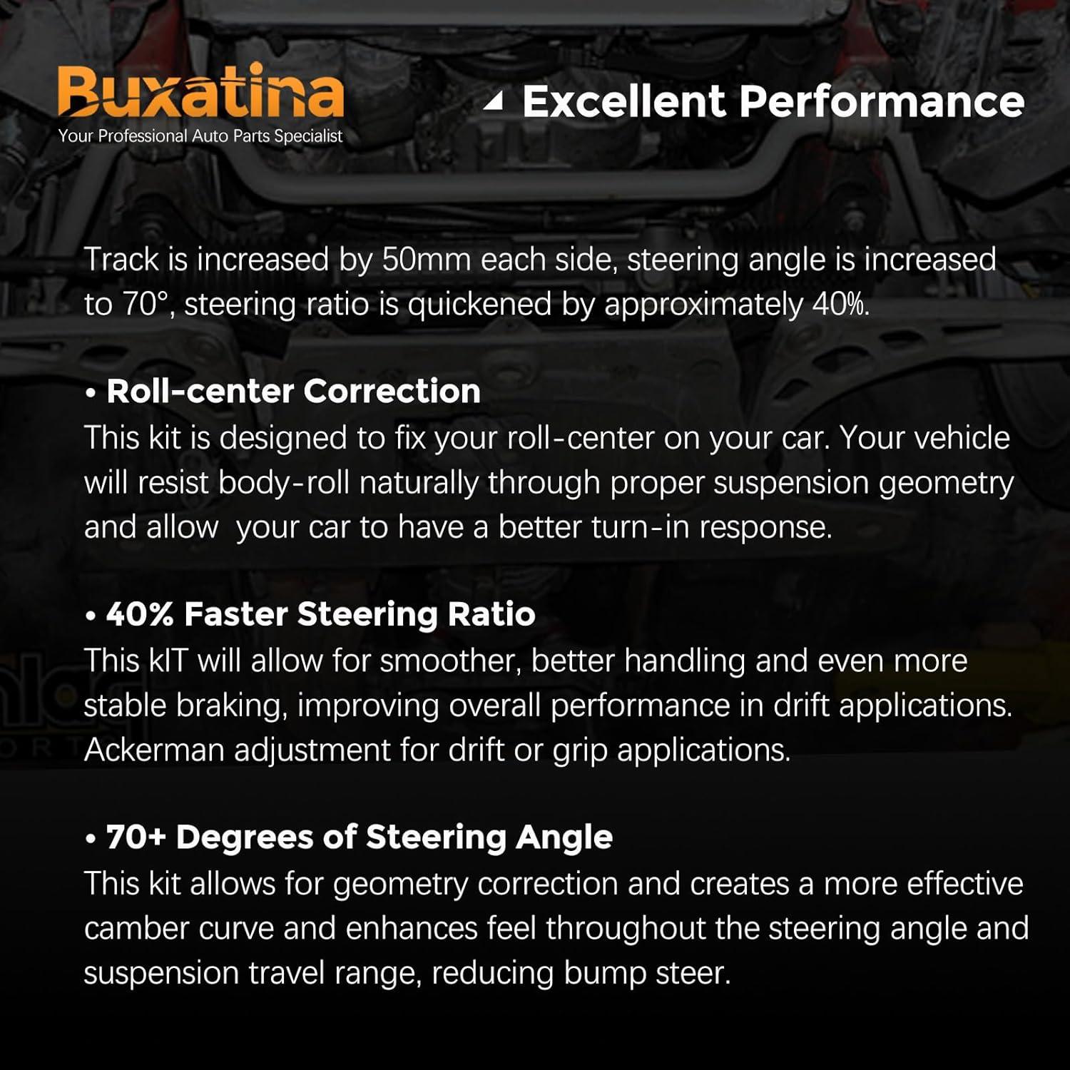 Kit de Brazo de Control Inferior Buxatina BXTN-3179 para BMW E36