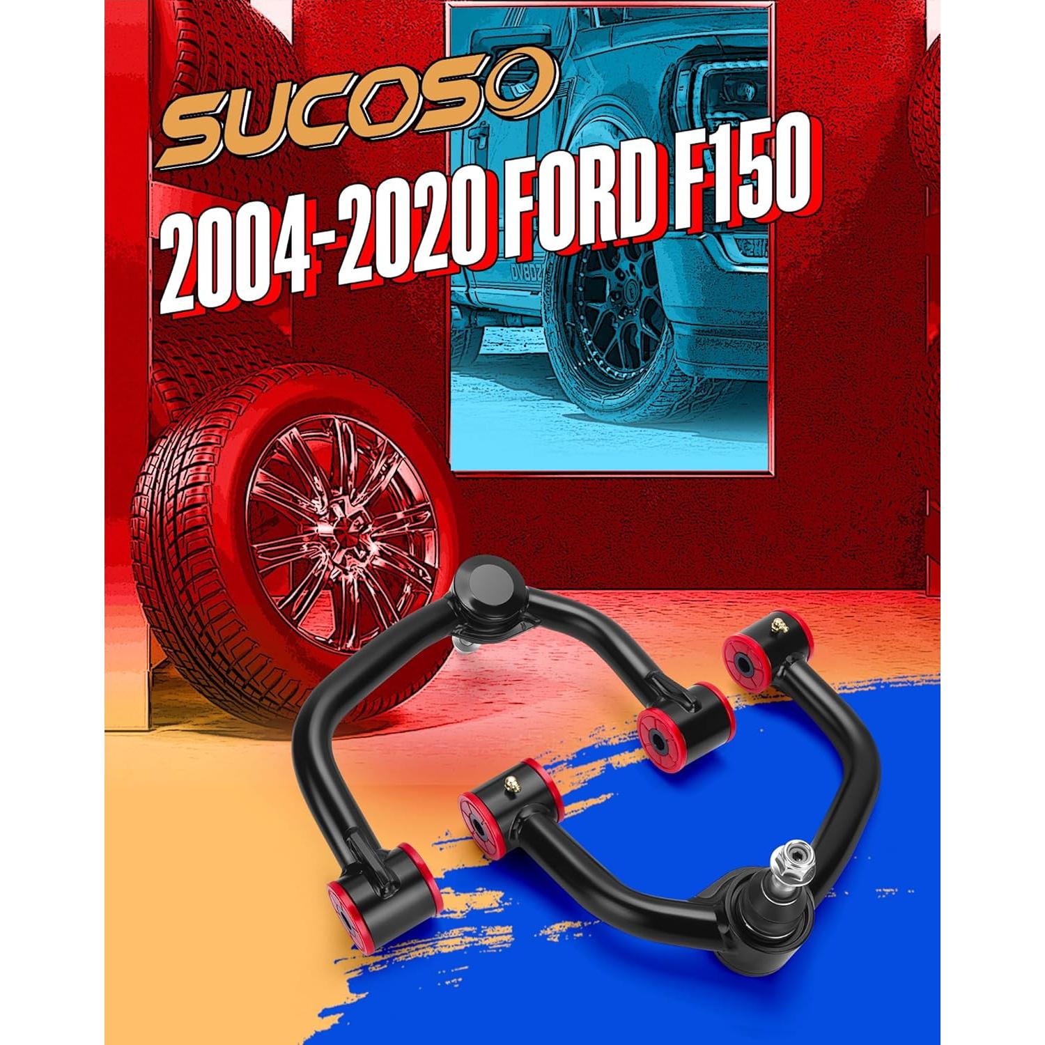Brazos de Control Superiores SUCOSO para Ford F150 2004-2020