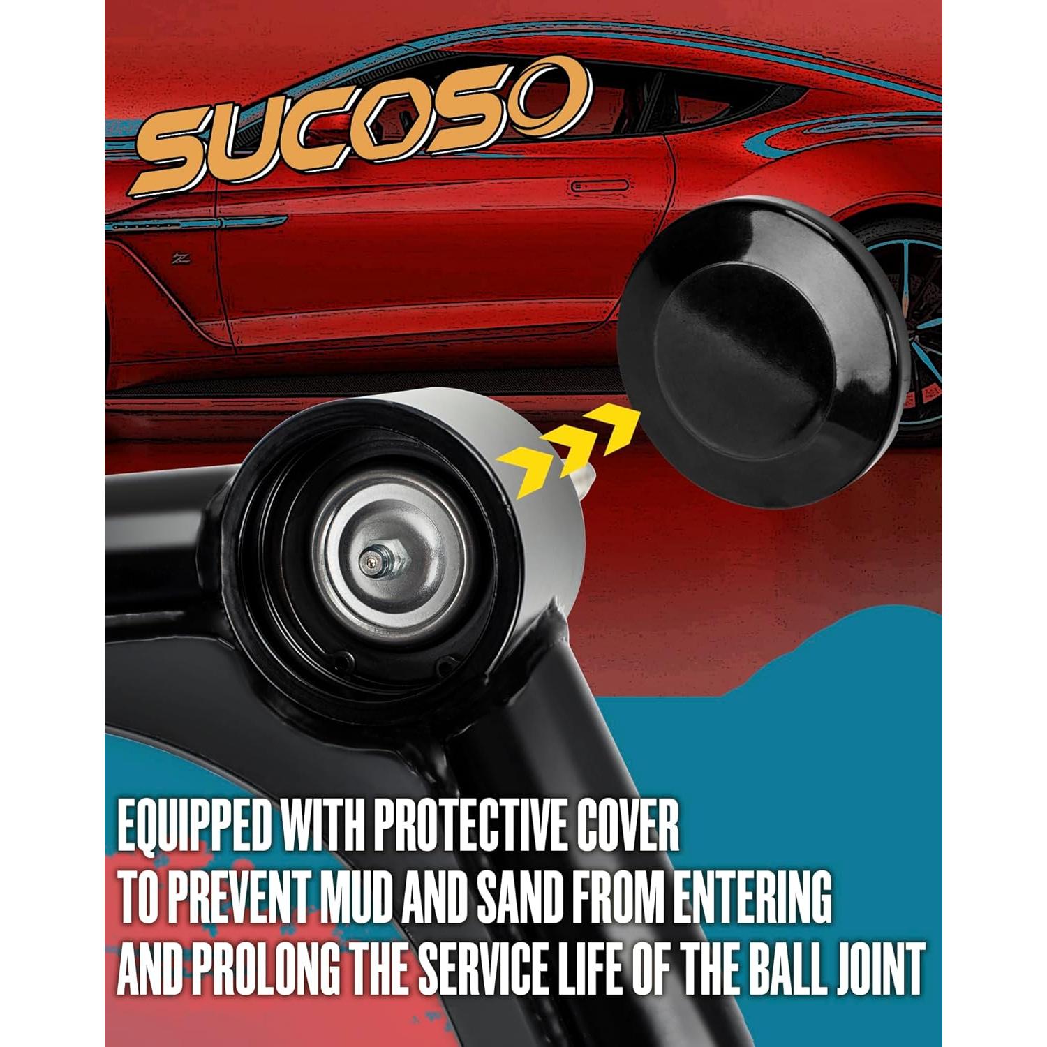 Brazos de Control Superiores SUCOSO para Ford F150 2004-2020