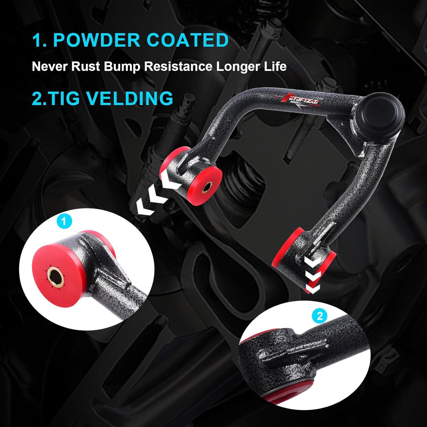 Brazos de Control Superiores Frontales Autoptzxd para Ford Ranger 2019-2023, Elevación 5-10 cm