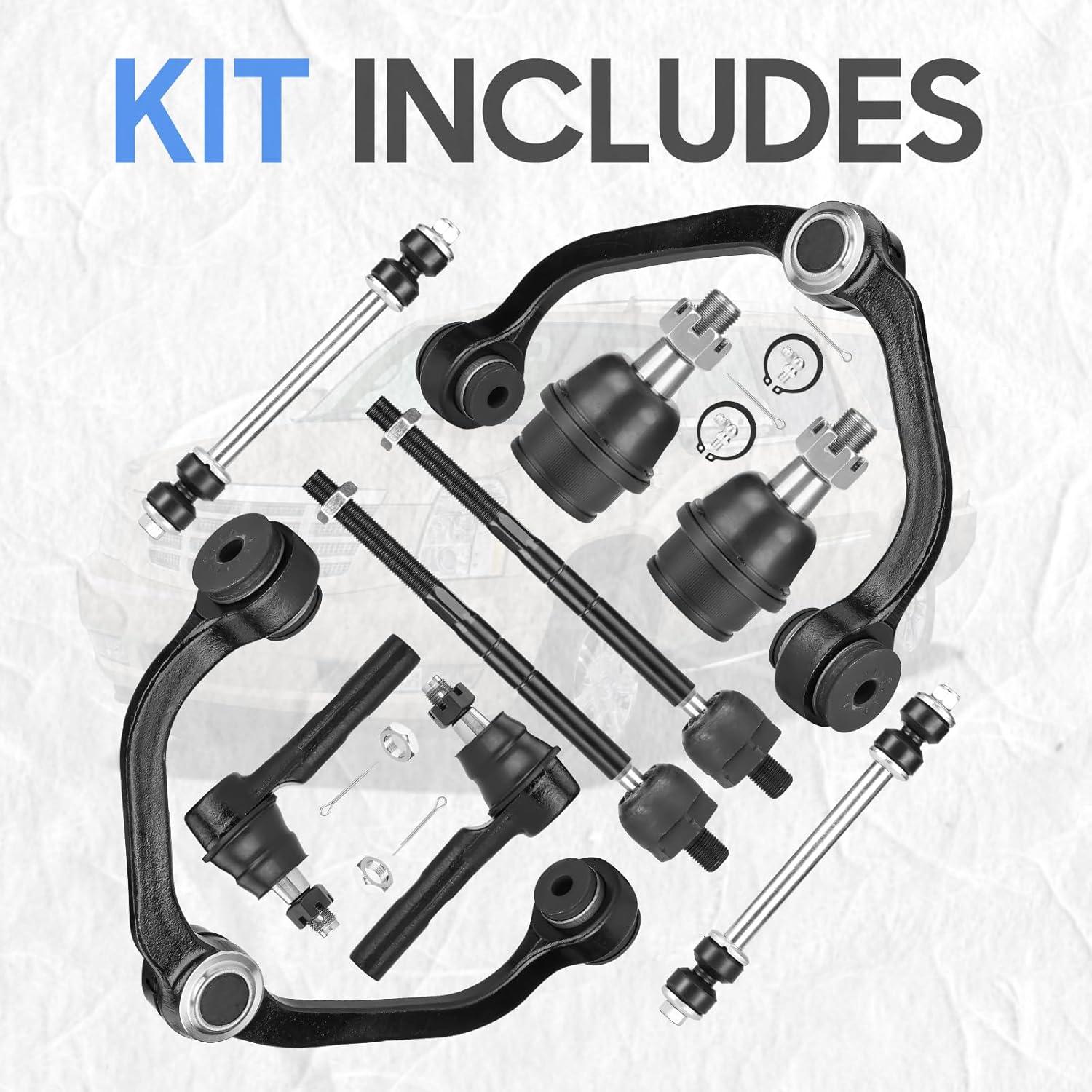 Kit de Suspensión Delantera ILONPA para Ford Ranger y Mazda